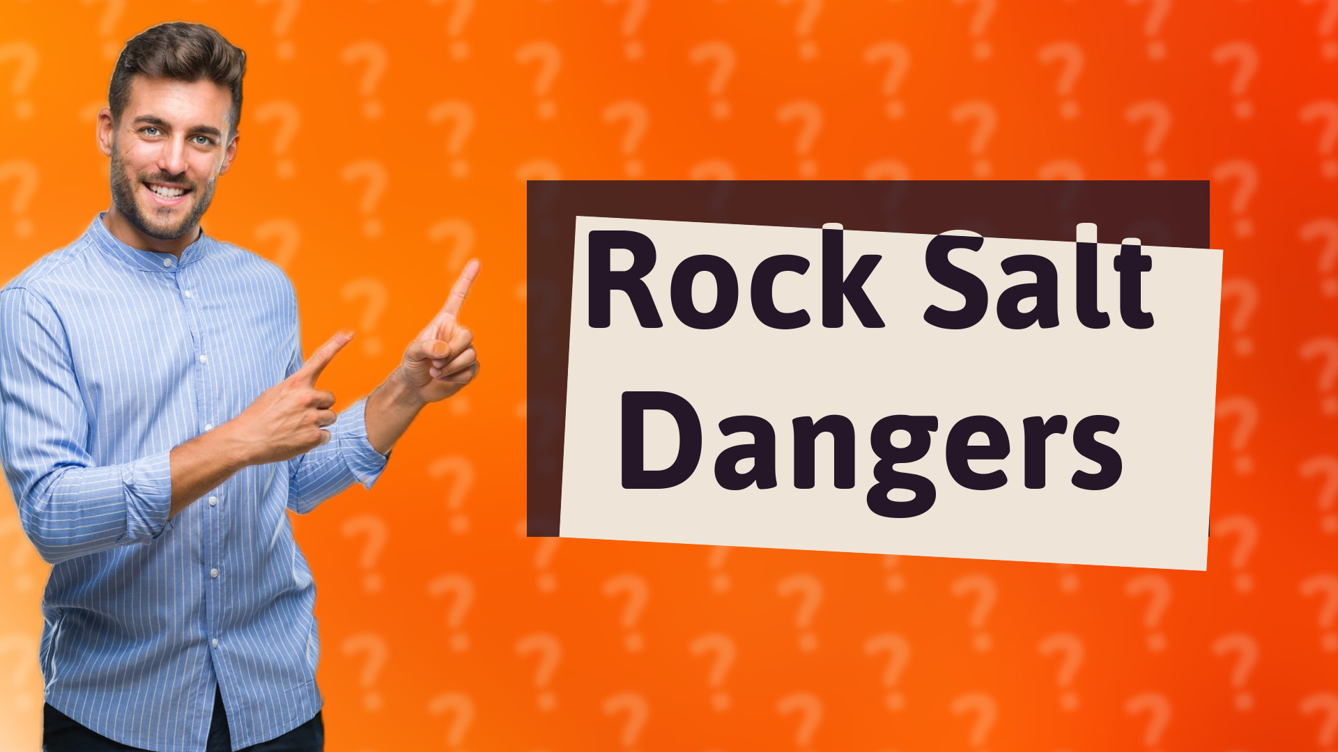 Rock Salt Dangers