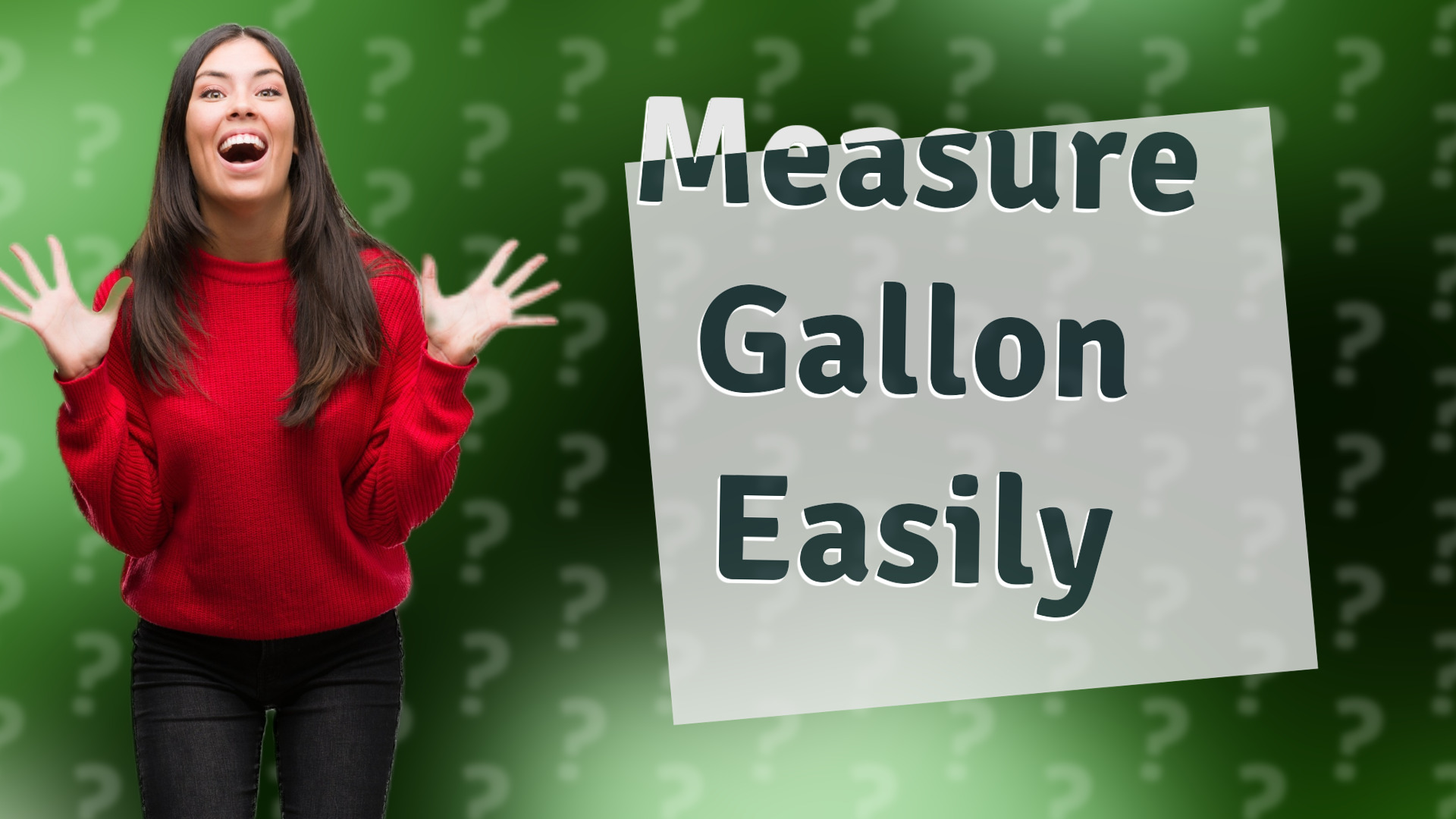 Measure Gallon Easily