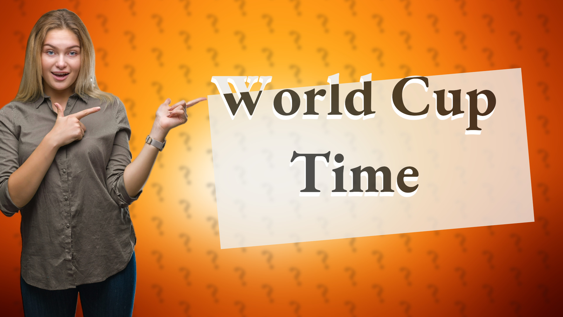 World Cup Time