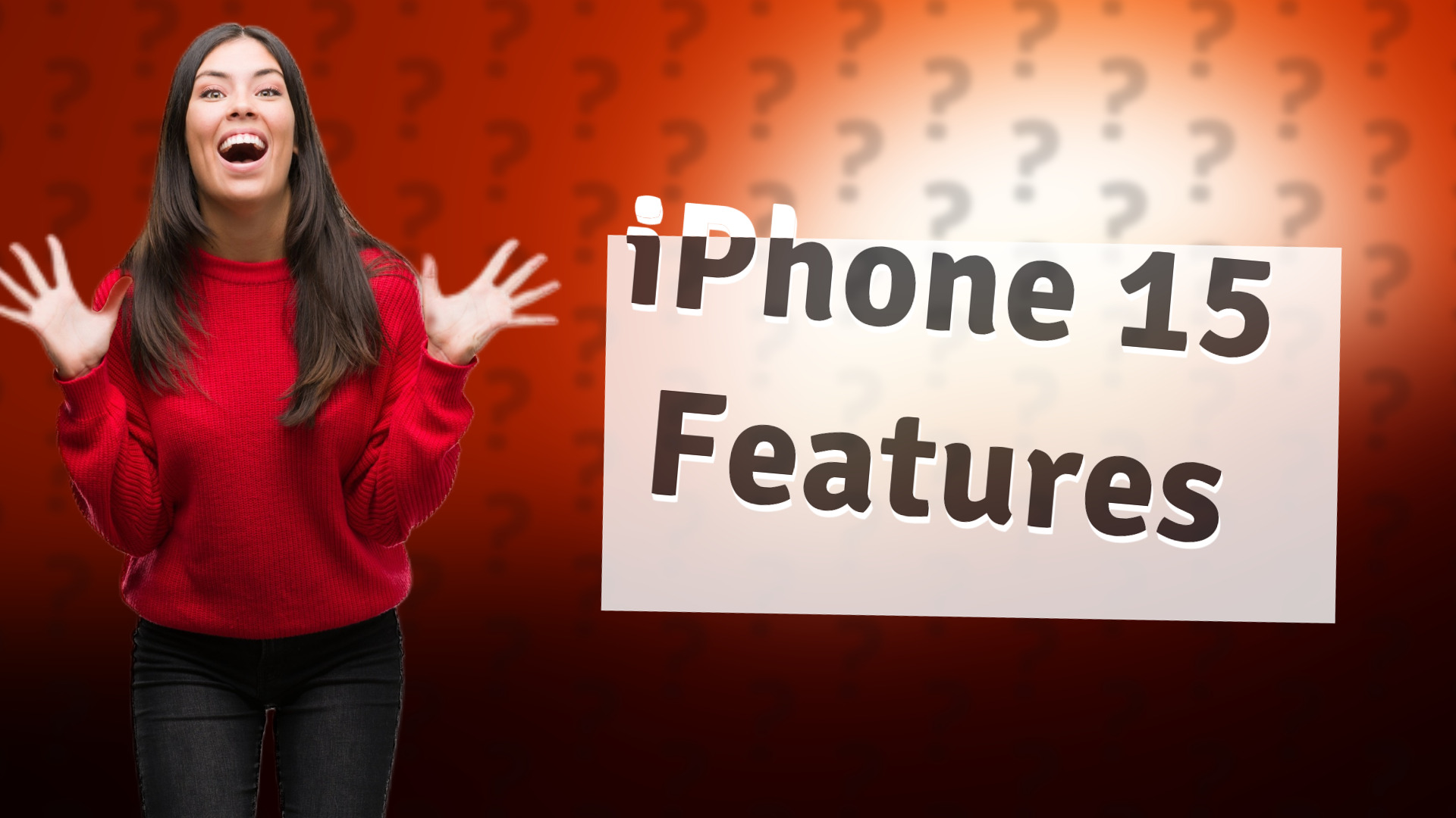 iPhone 15 Features
