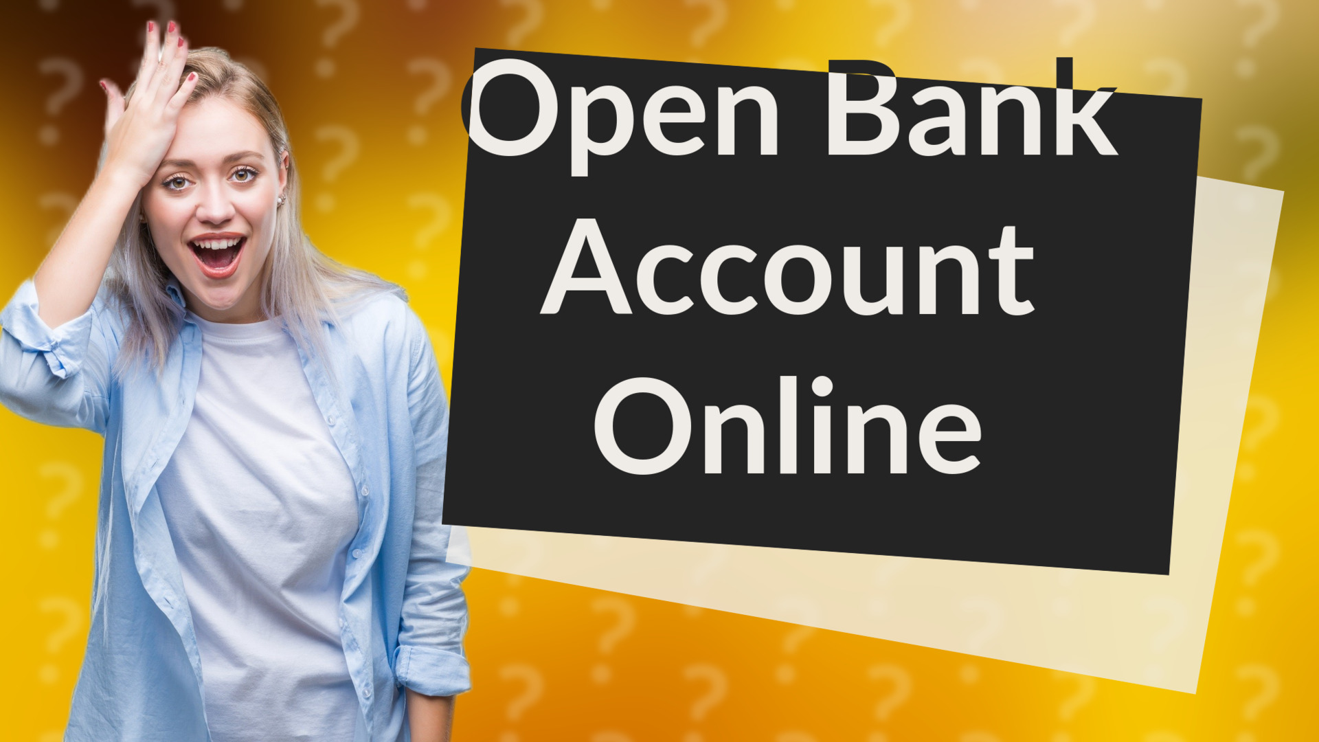 Open Bank Account Online