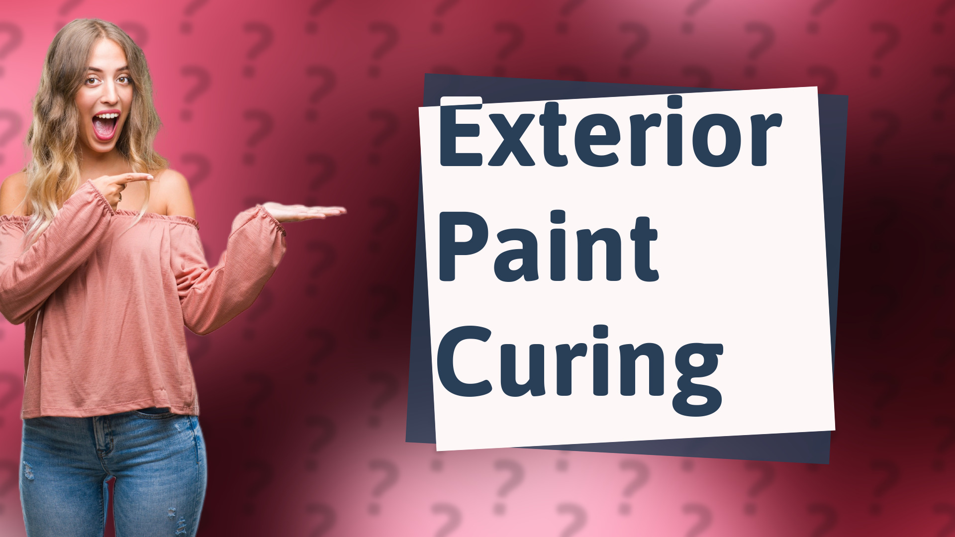 Exterior Paint Curing