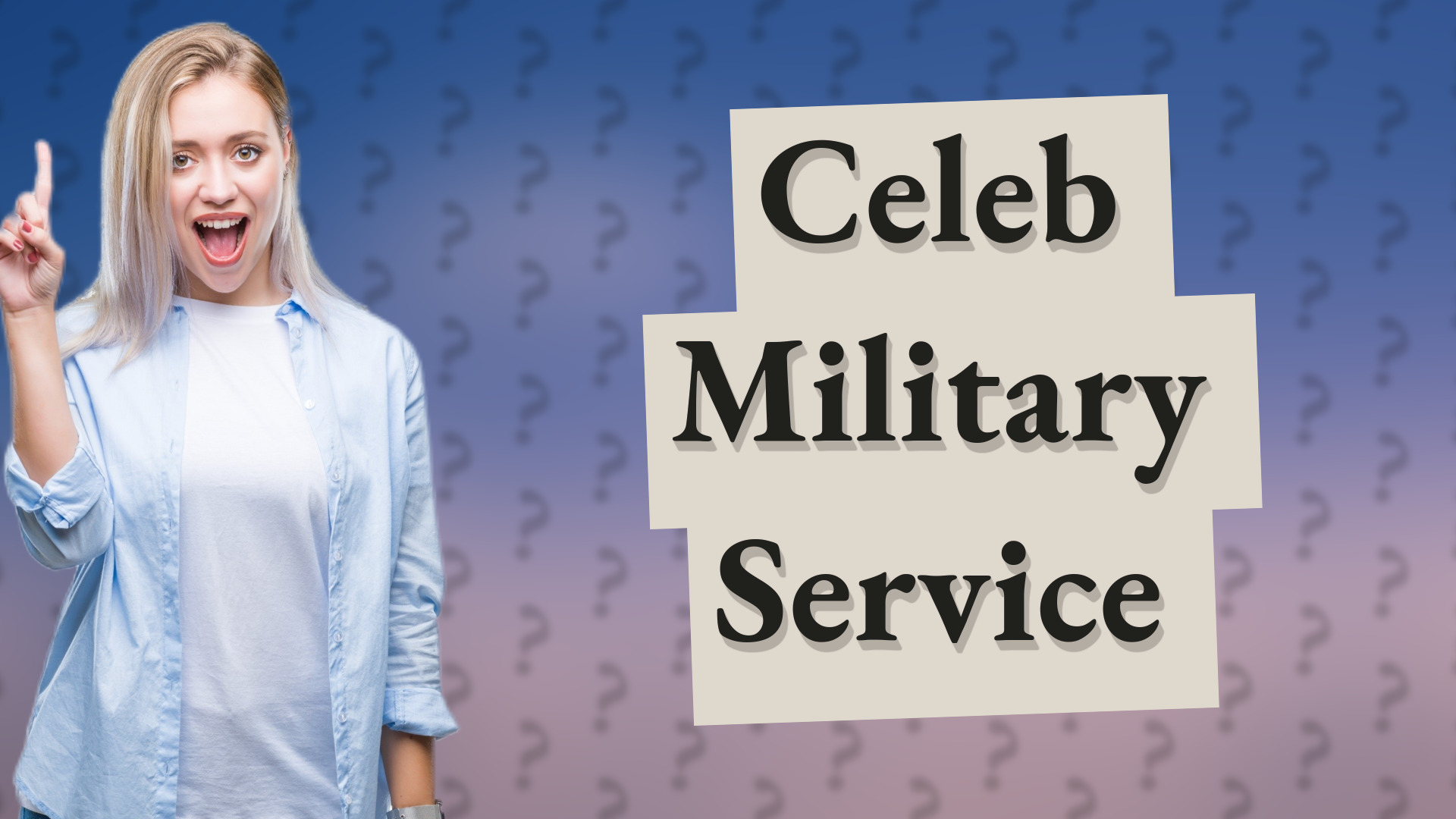 Celeb Military Service