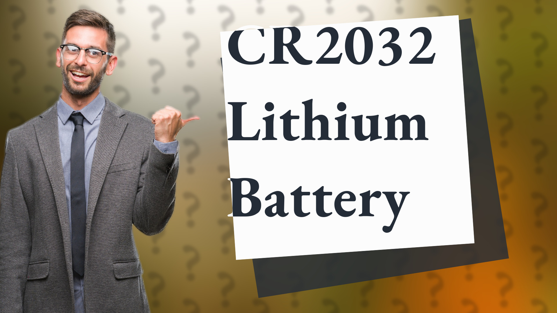 CR2032 Lithium Battery