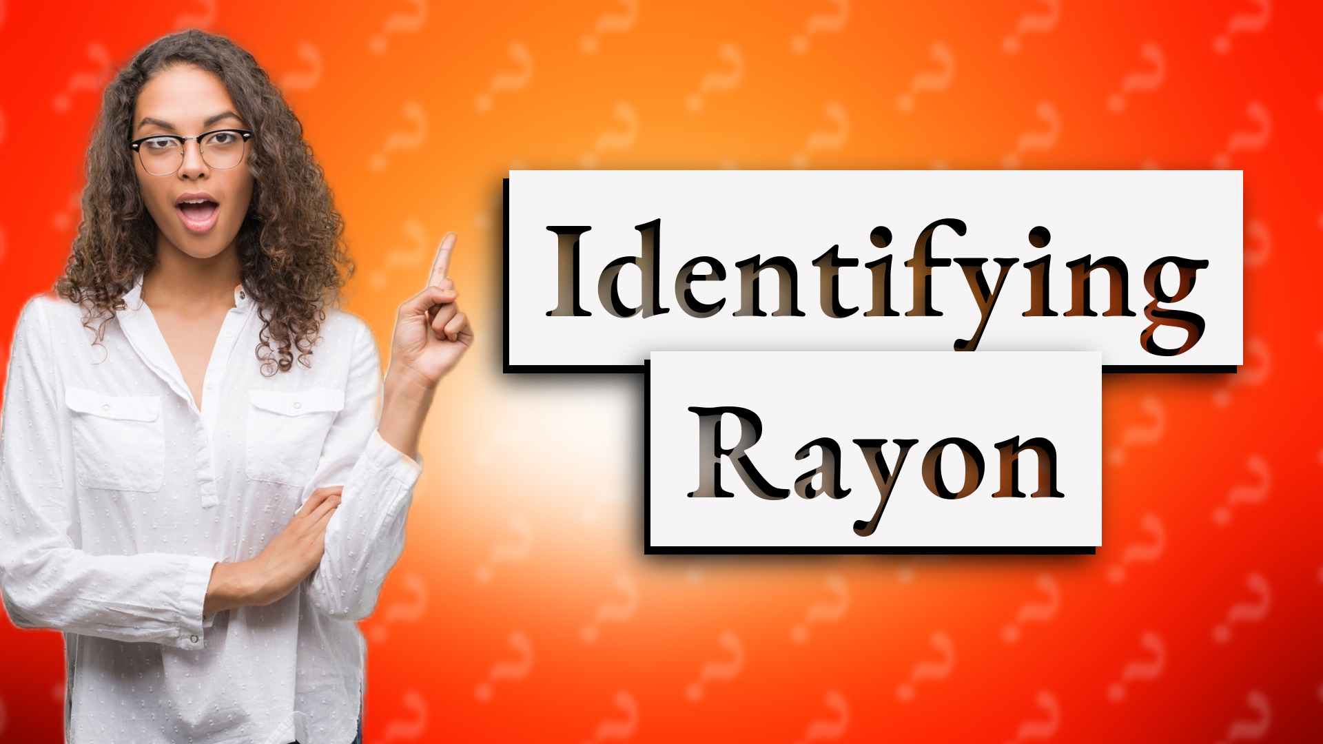 Identifying Rayon
