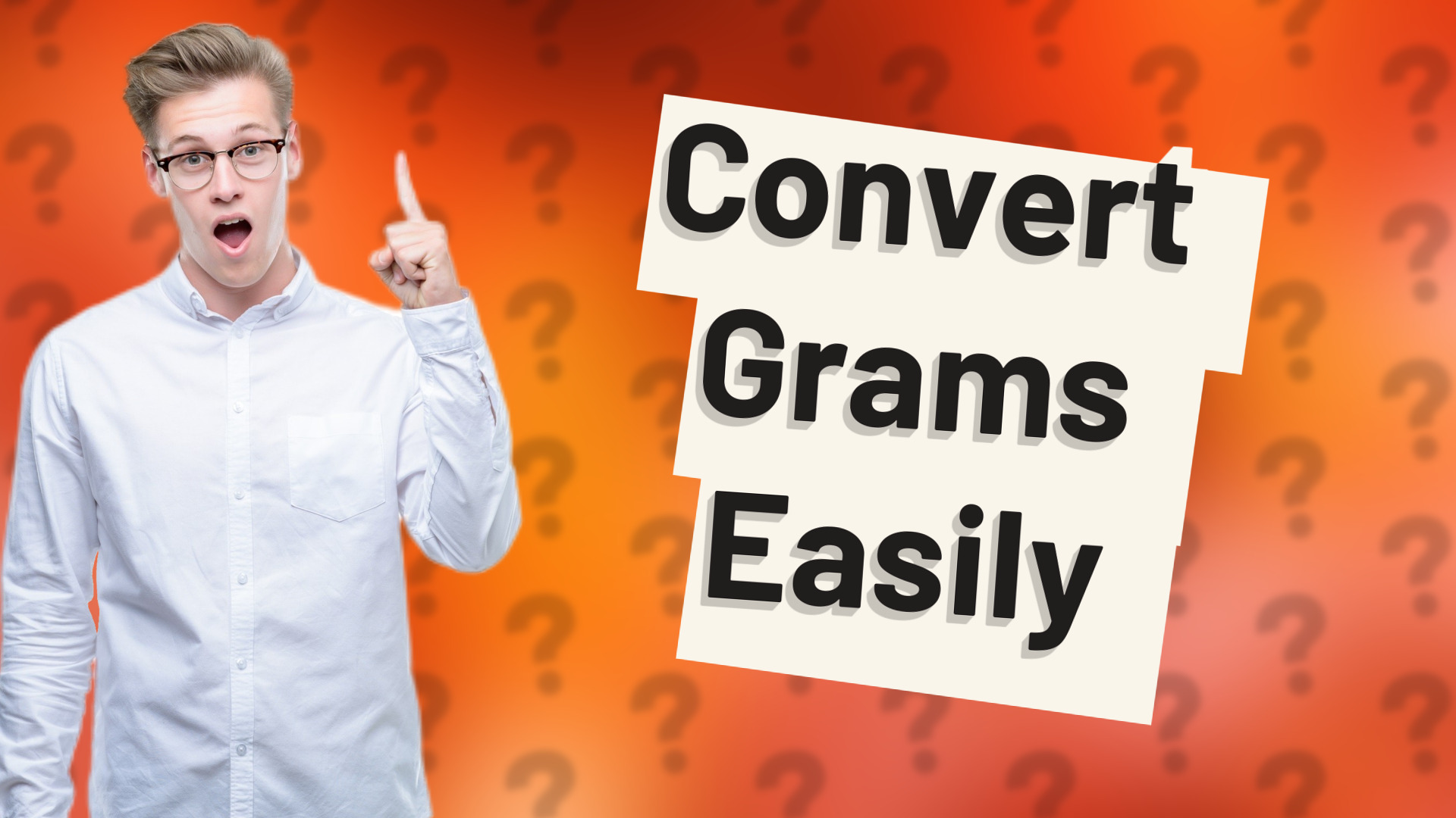 Convert Grams Easily