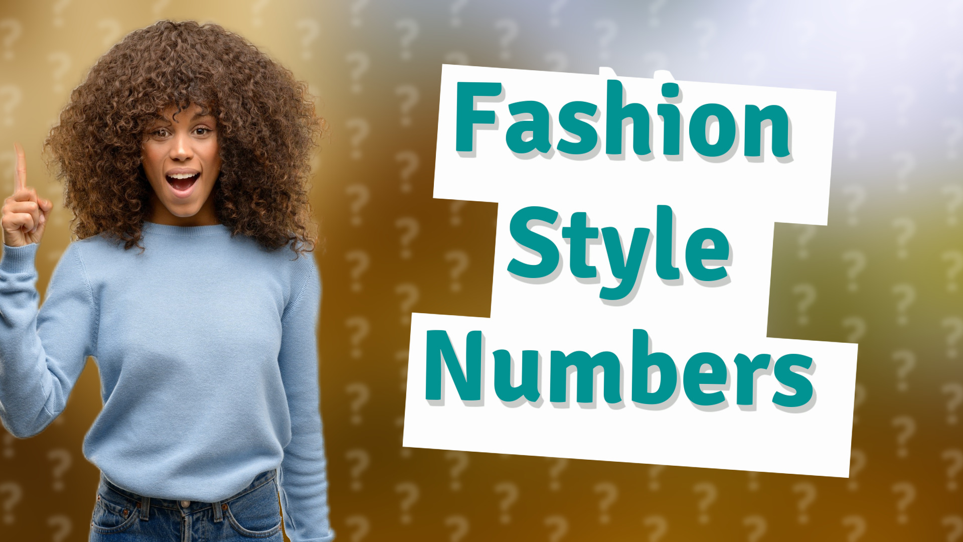 Fashion Style Numbers