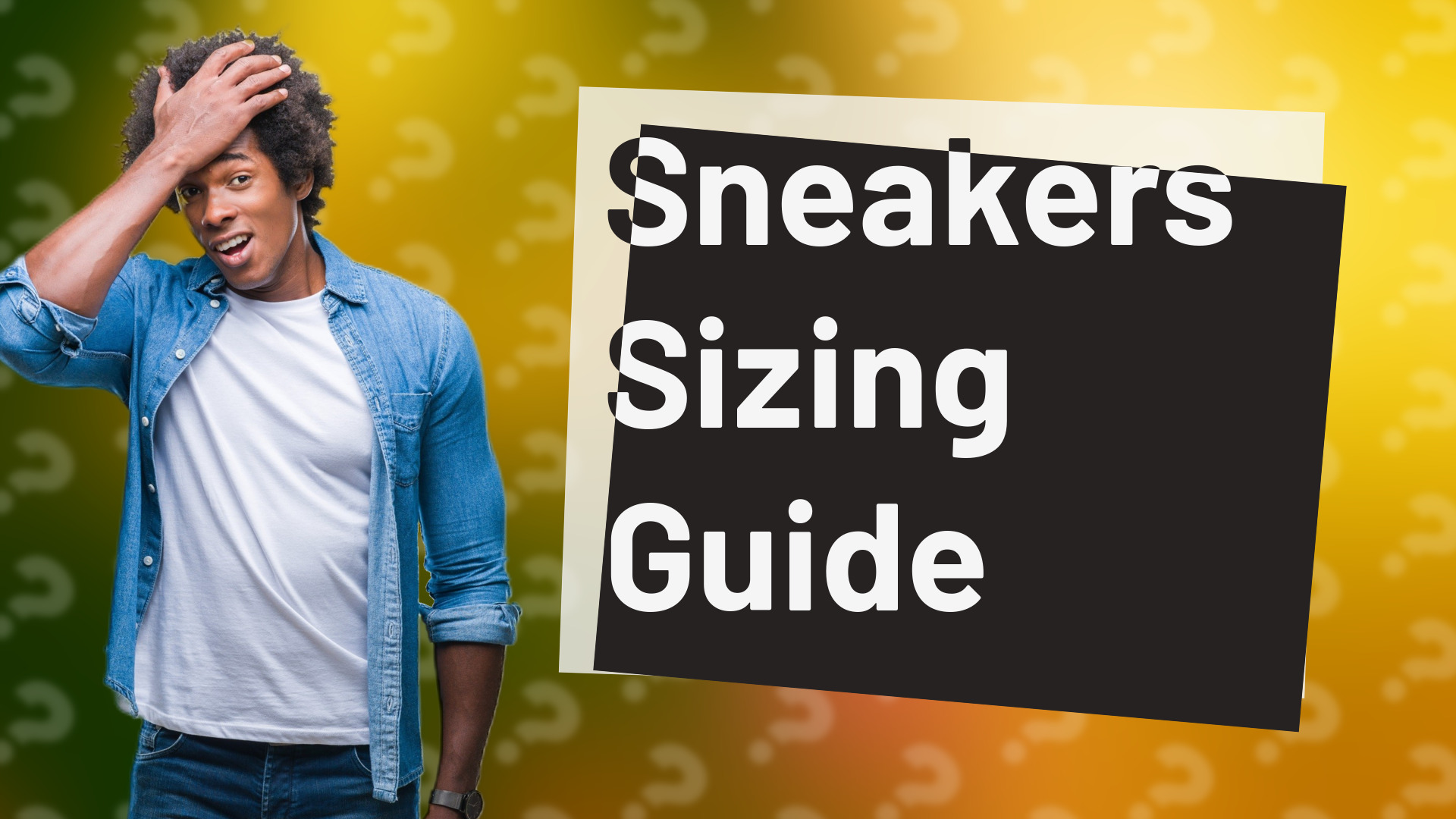 Sneakers Sizing Guide