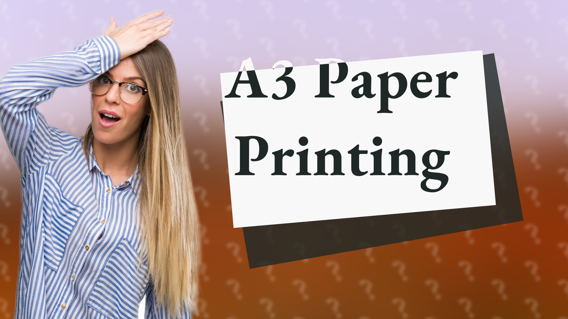 A3 Paper Printing