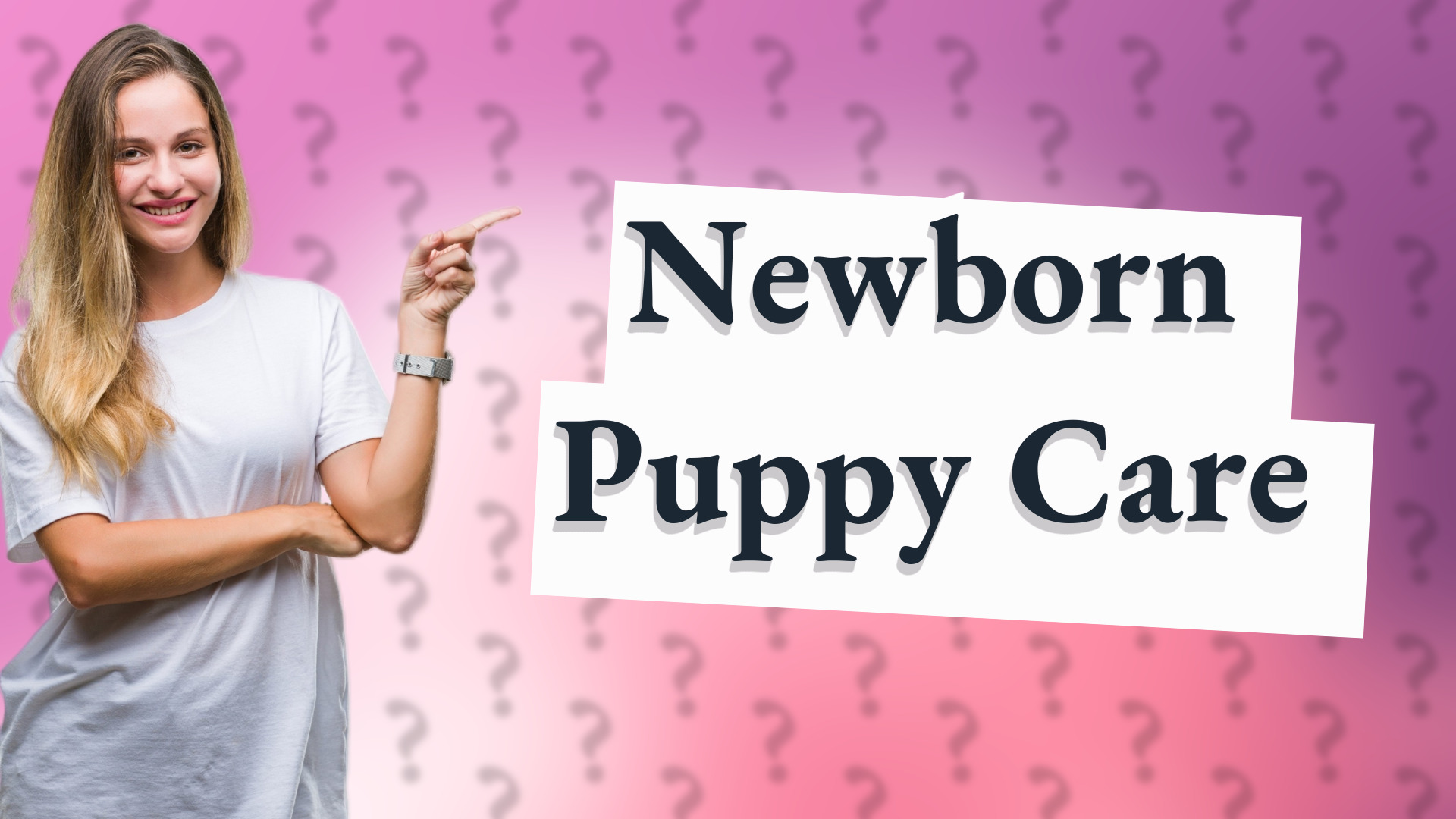 Newborn Puppy Care