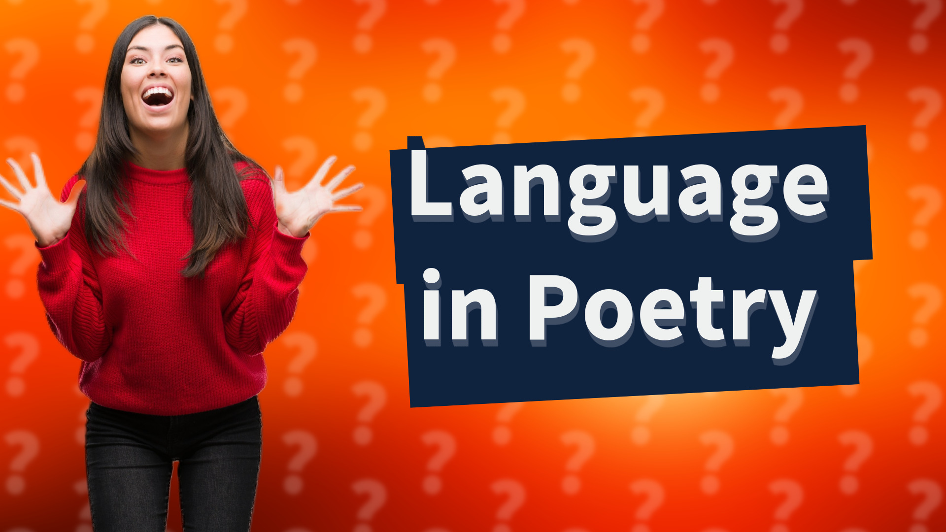Language in Poetry