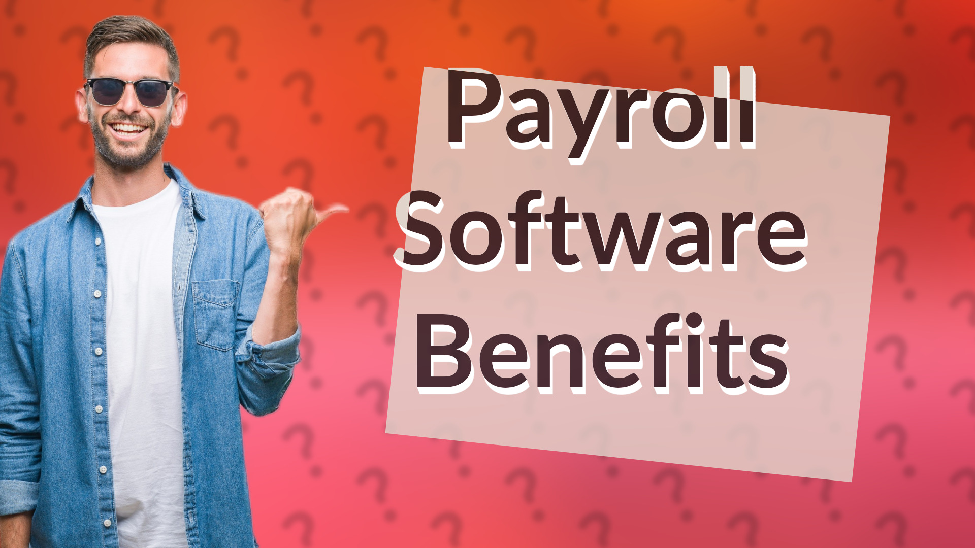 Payroll Software Benefits