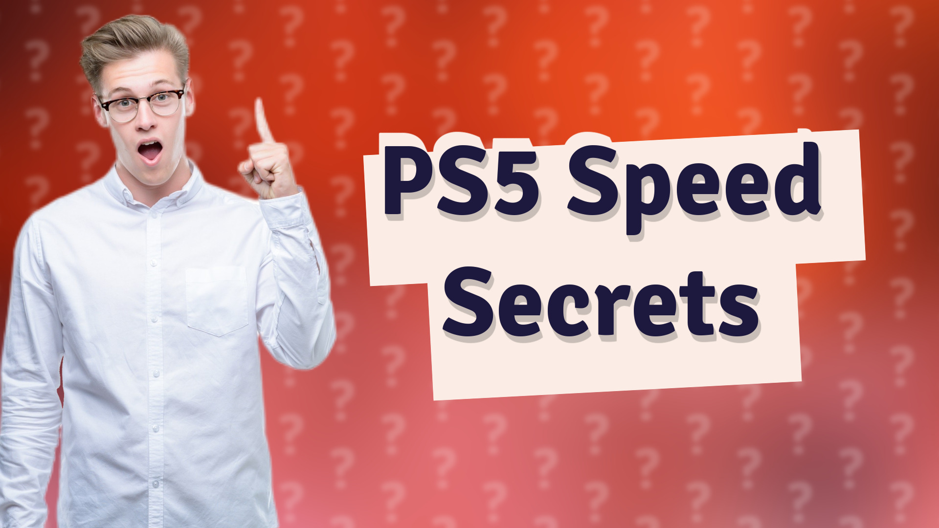PS5 Speed Secrets