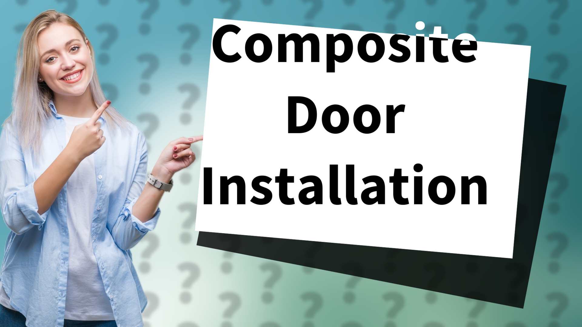 Composite Door Installation