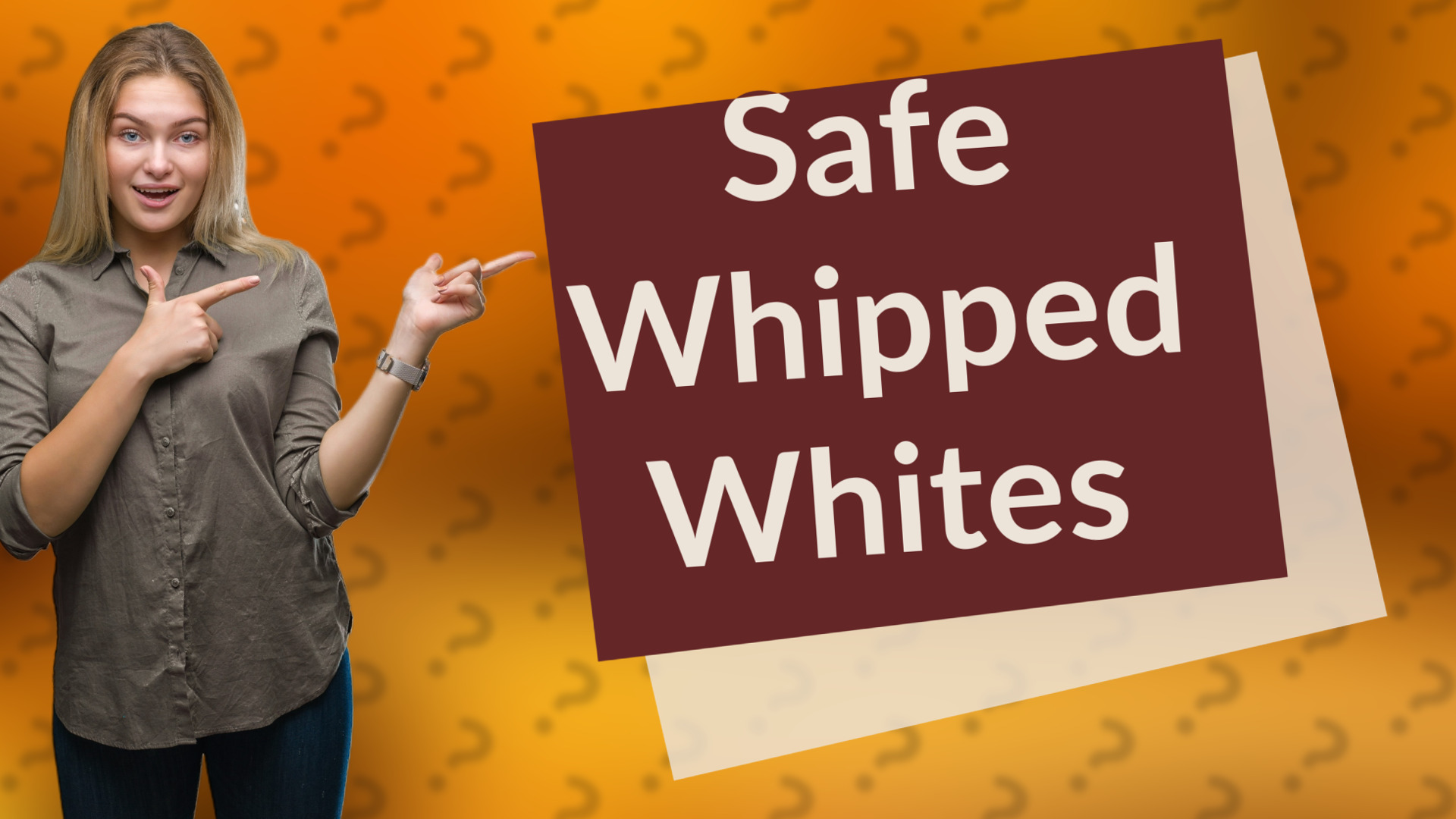 Safe Whipped Whites