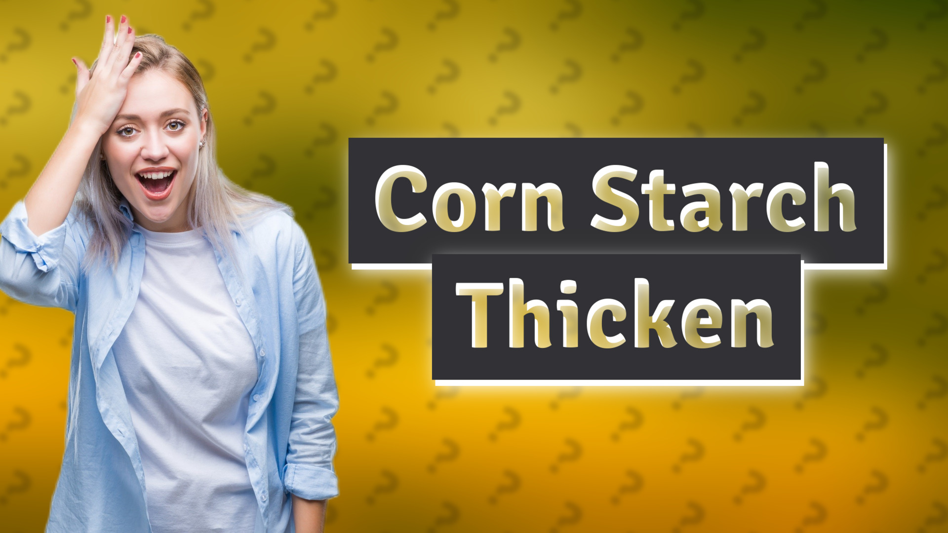 Corn Starch Thicken