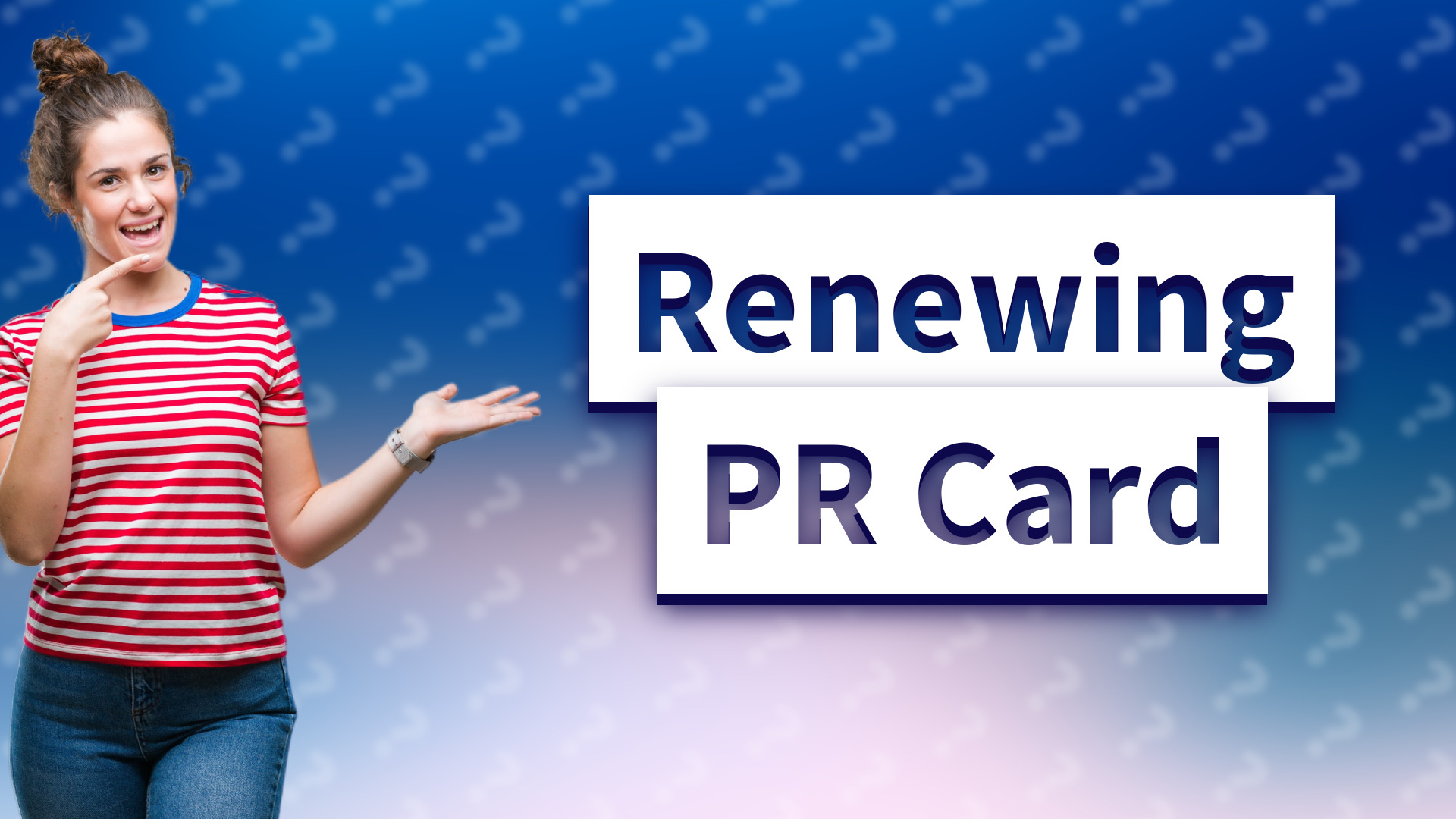 Renewing PR Card