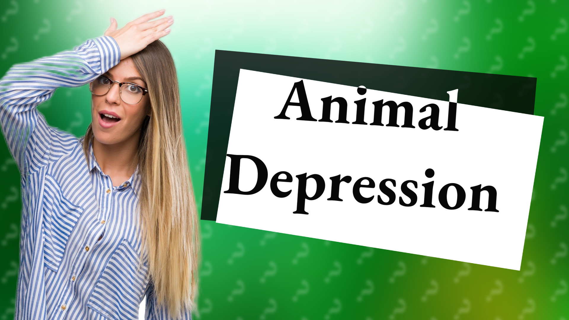 Animal Depression
