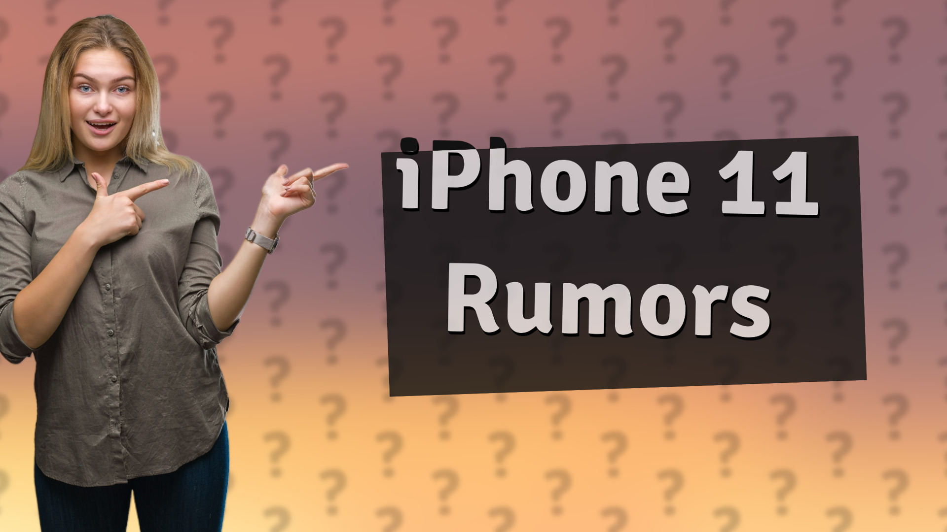 iPhone 11 Rumors