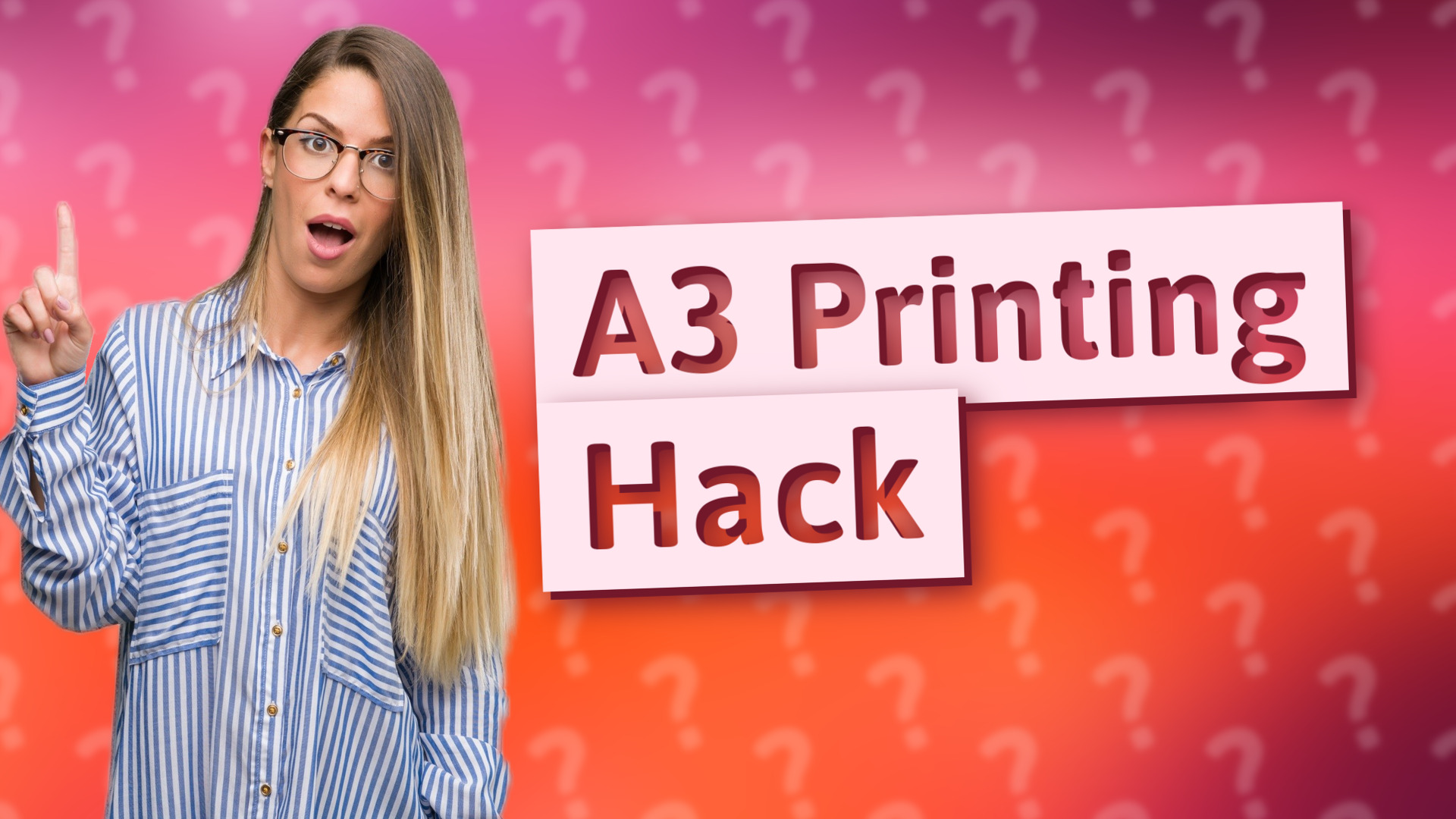 A3 Printing Hack