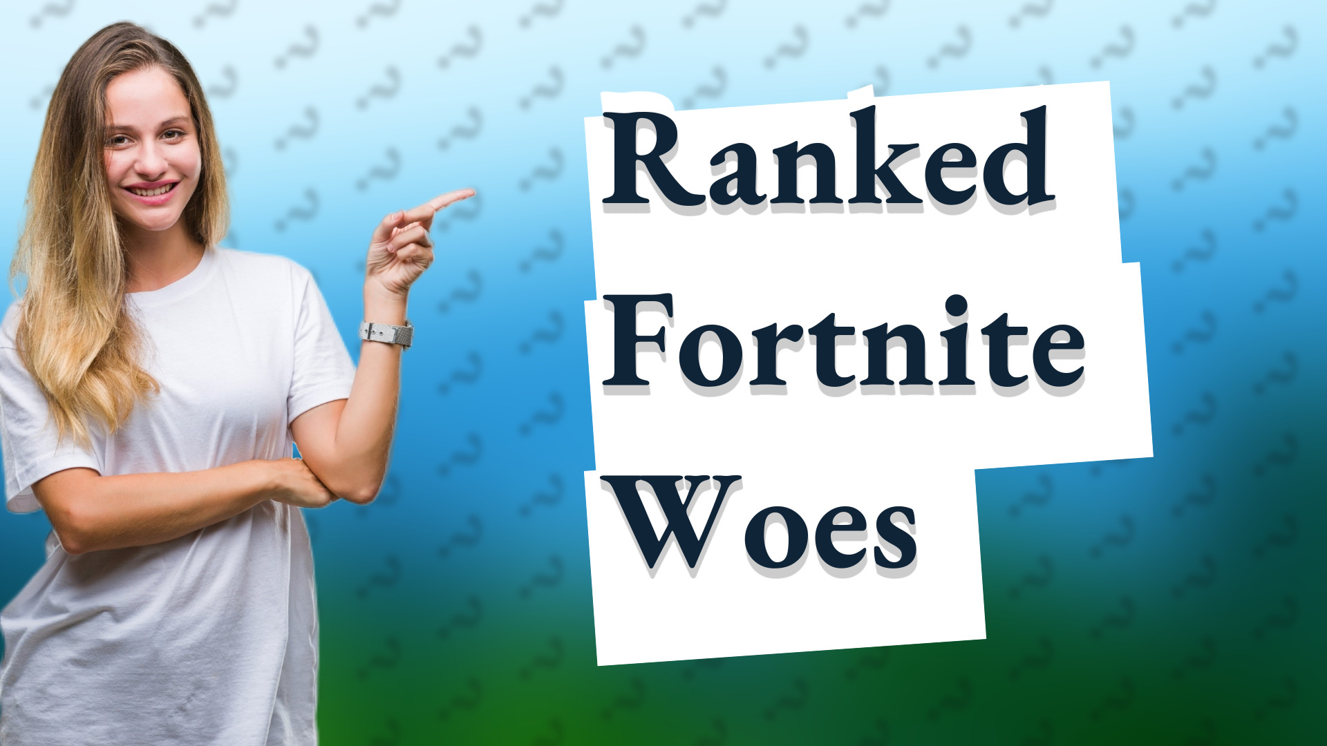 Ranked Fortnite Woes