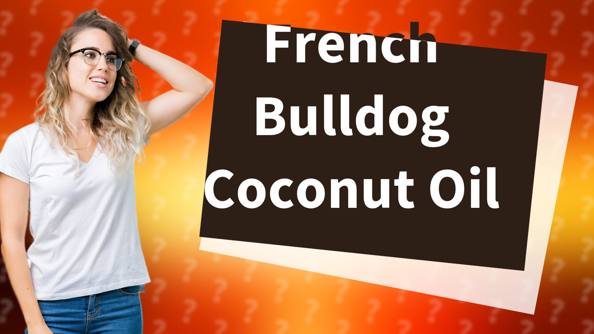 French Bulldog Coconut Oil