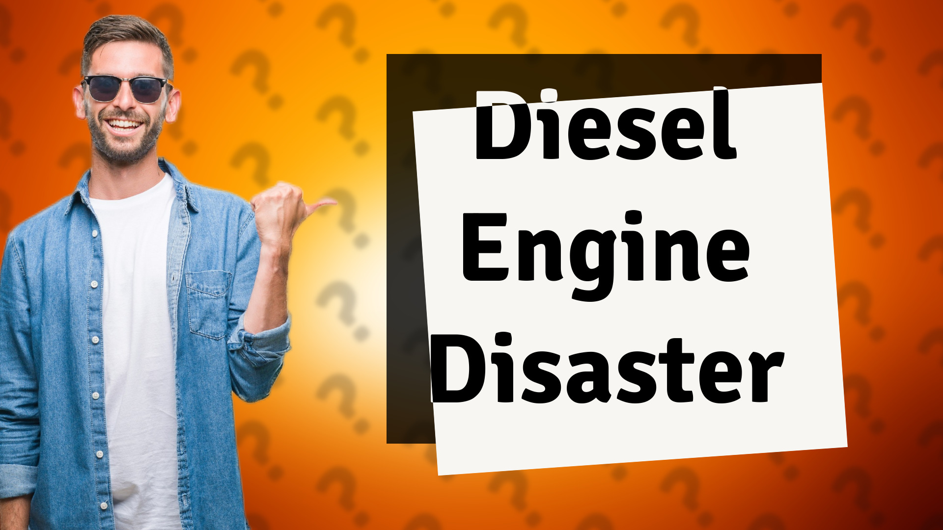 Diesel Engine Disaster