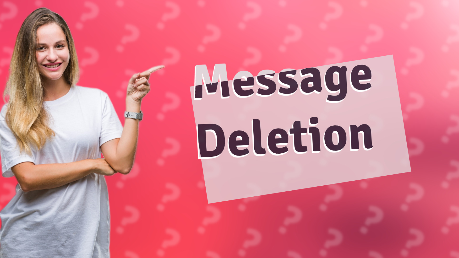 Message Deletion