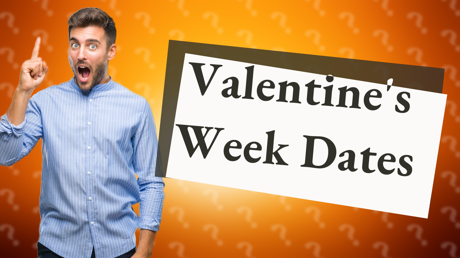 Valentine's Week Dates