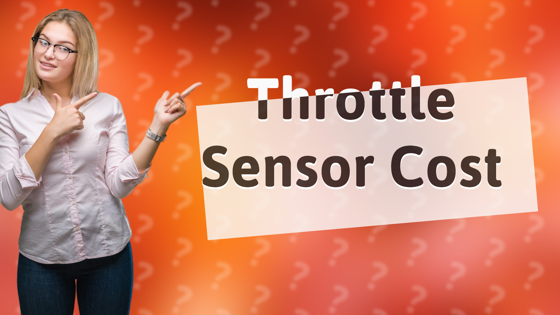 Throttle Sensor Cost