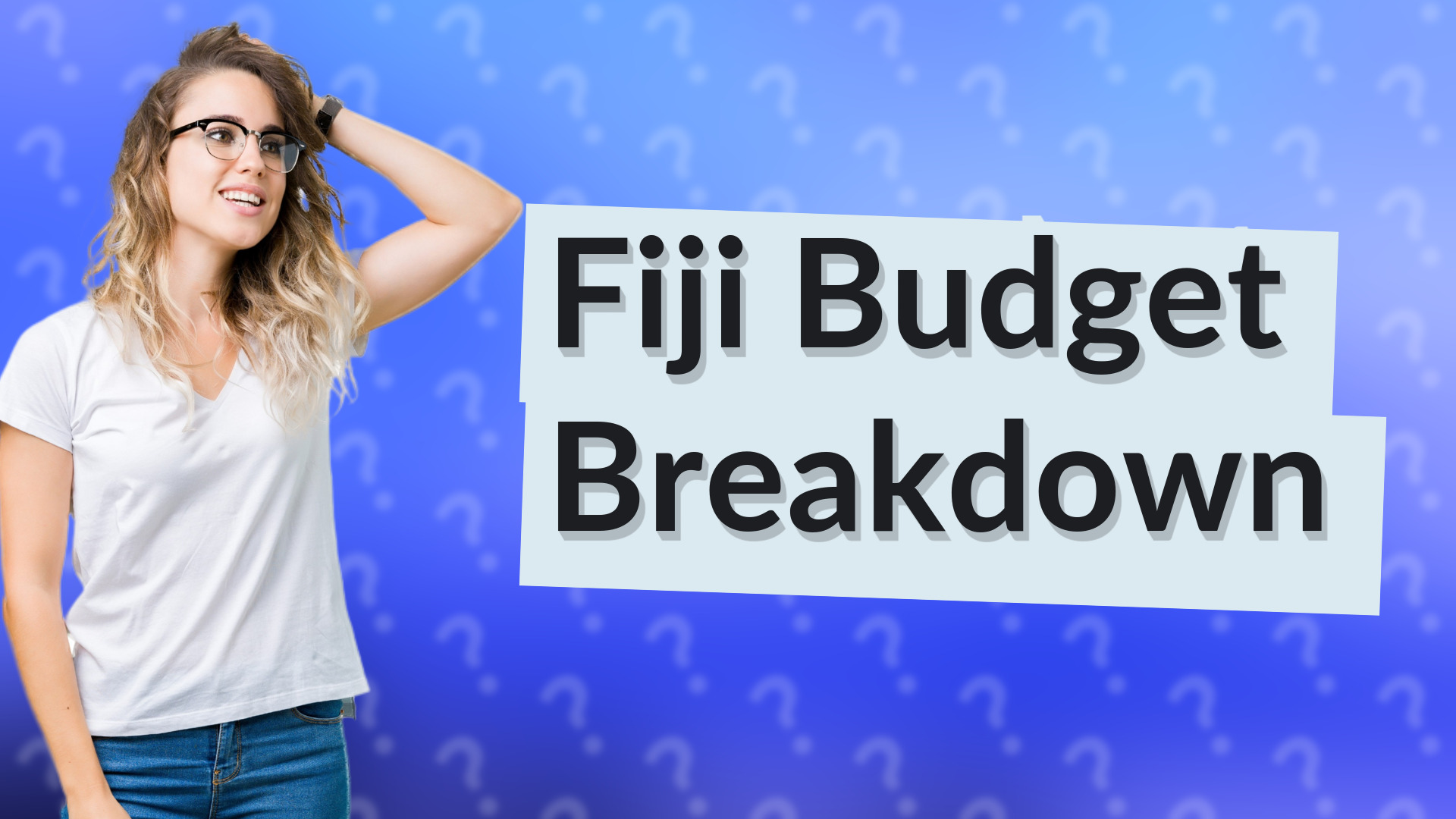 Fiji Budget Breakdown