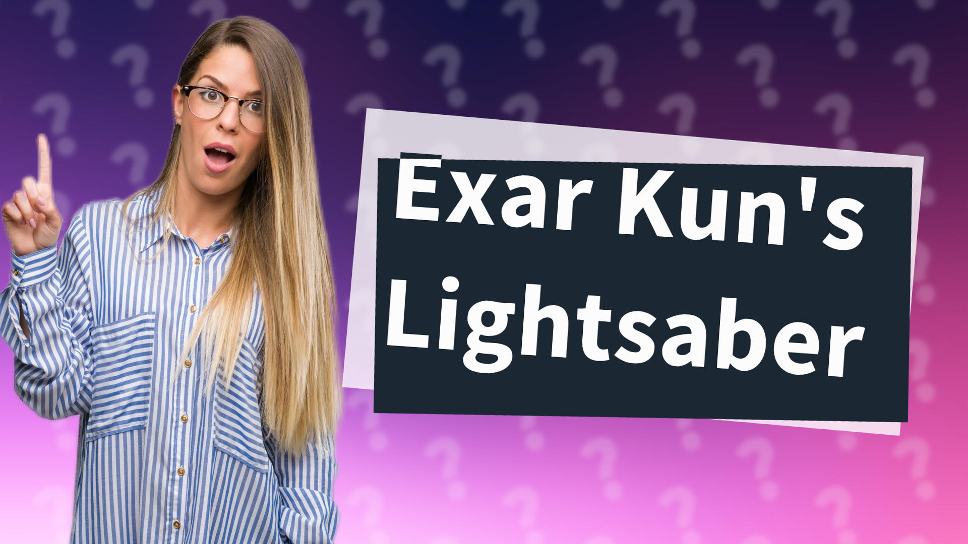 Exar Kun's Lightsaber