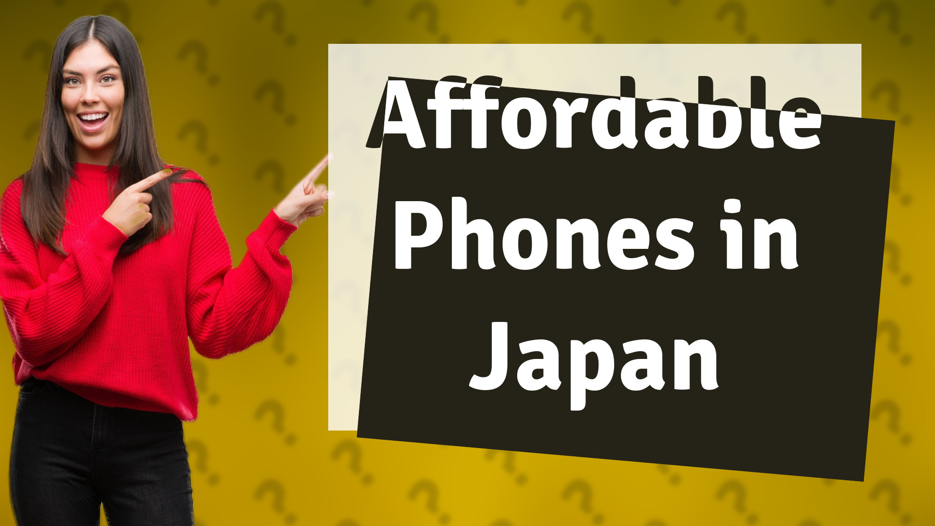 Affordable Phones in Japan