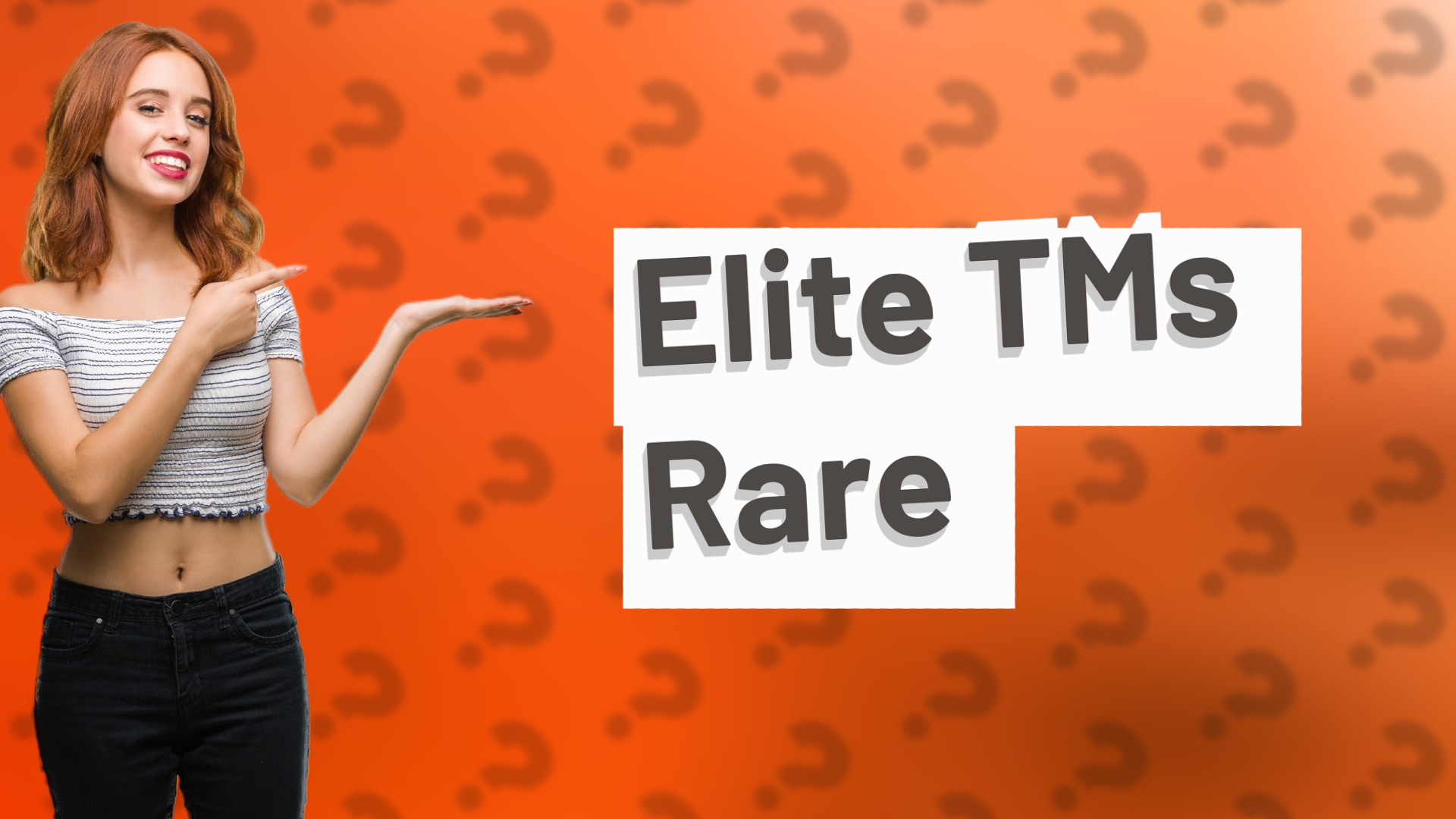 Elite TMs Rare