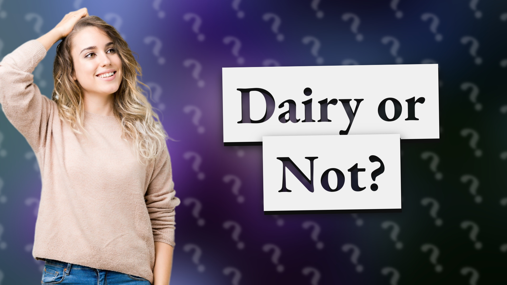 Dairy or Not?