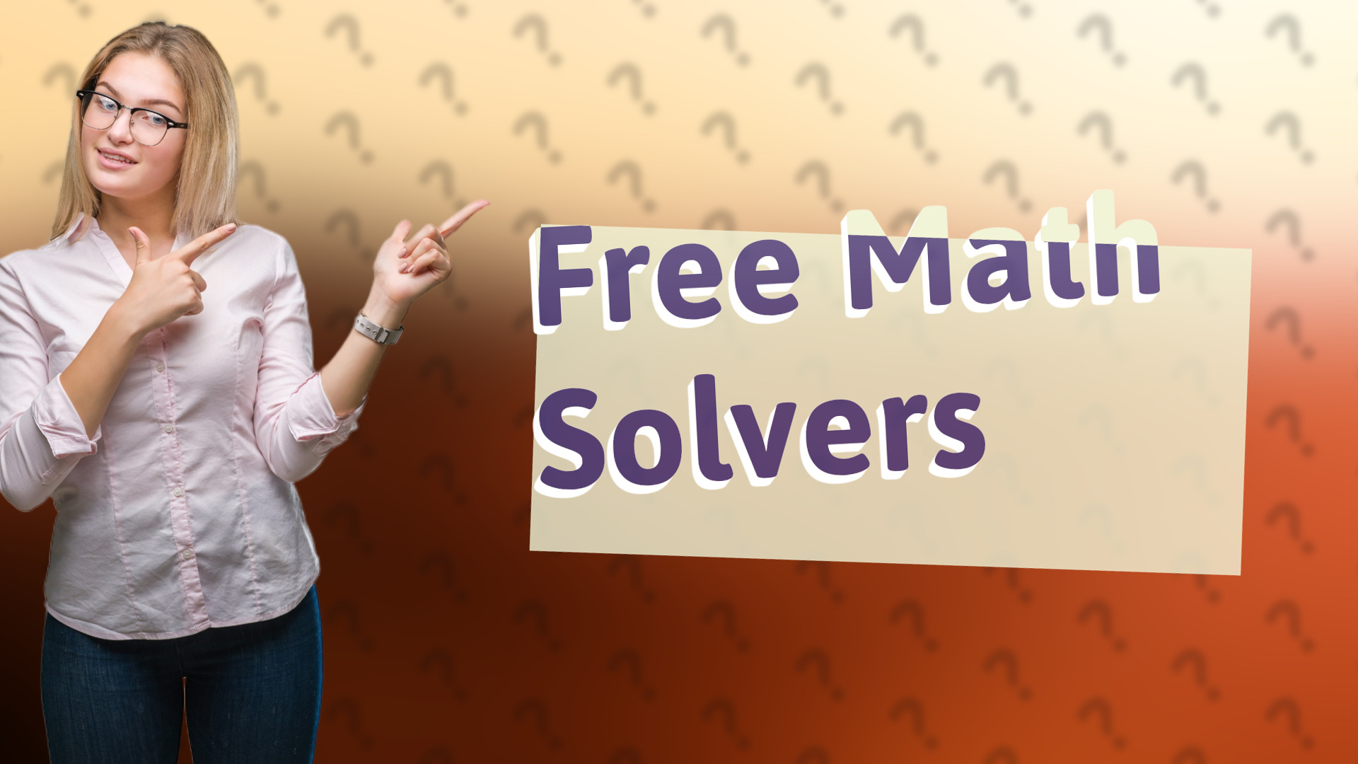 Free Math Solvers