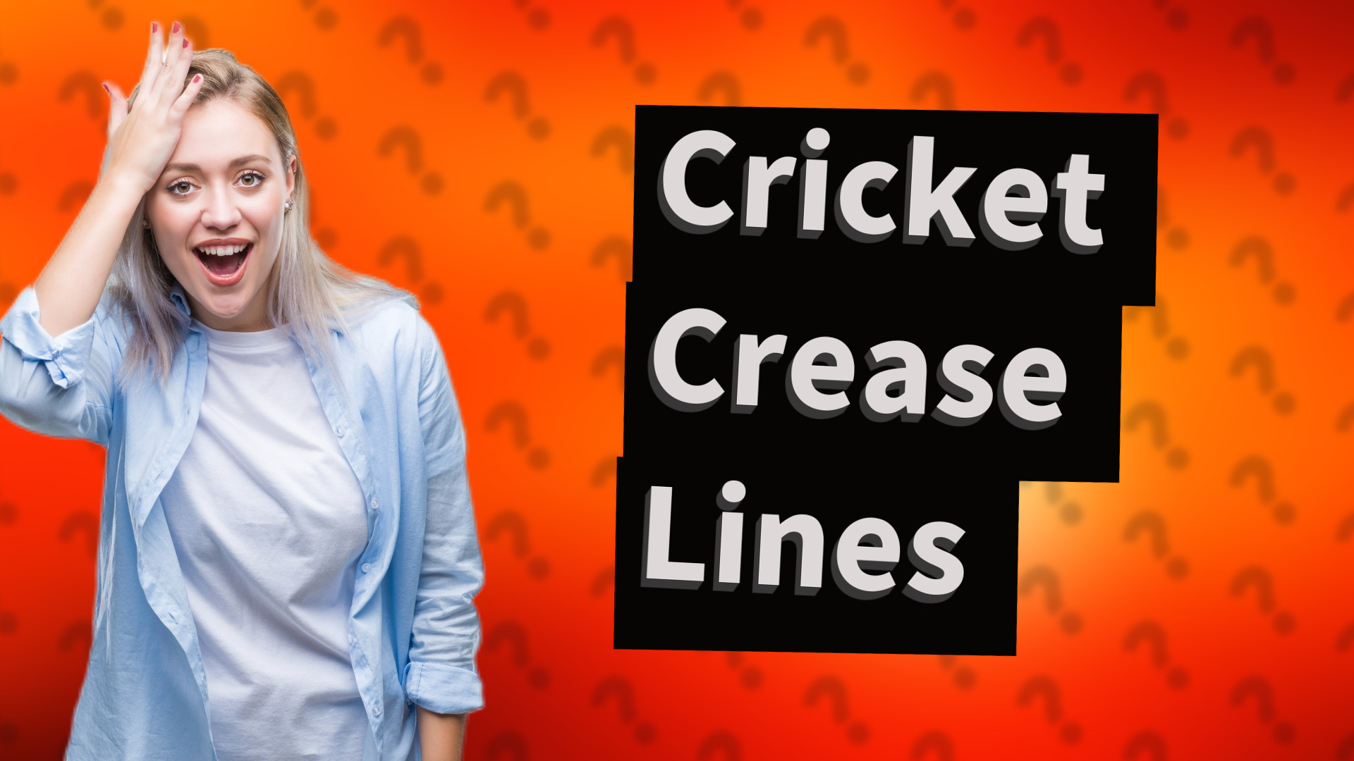 Cricket Crease Lines