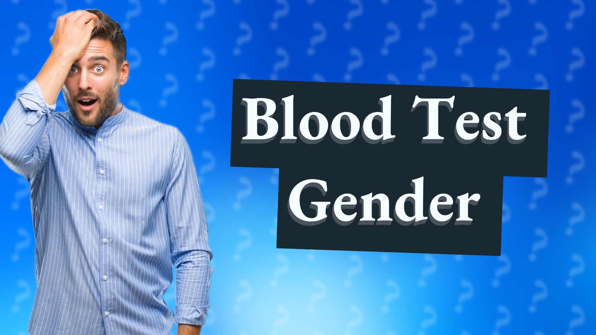 Blood Test Gender