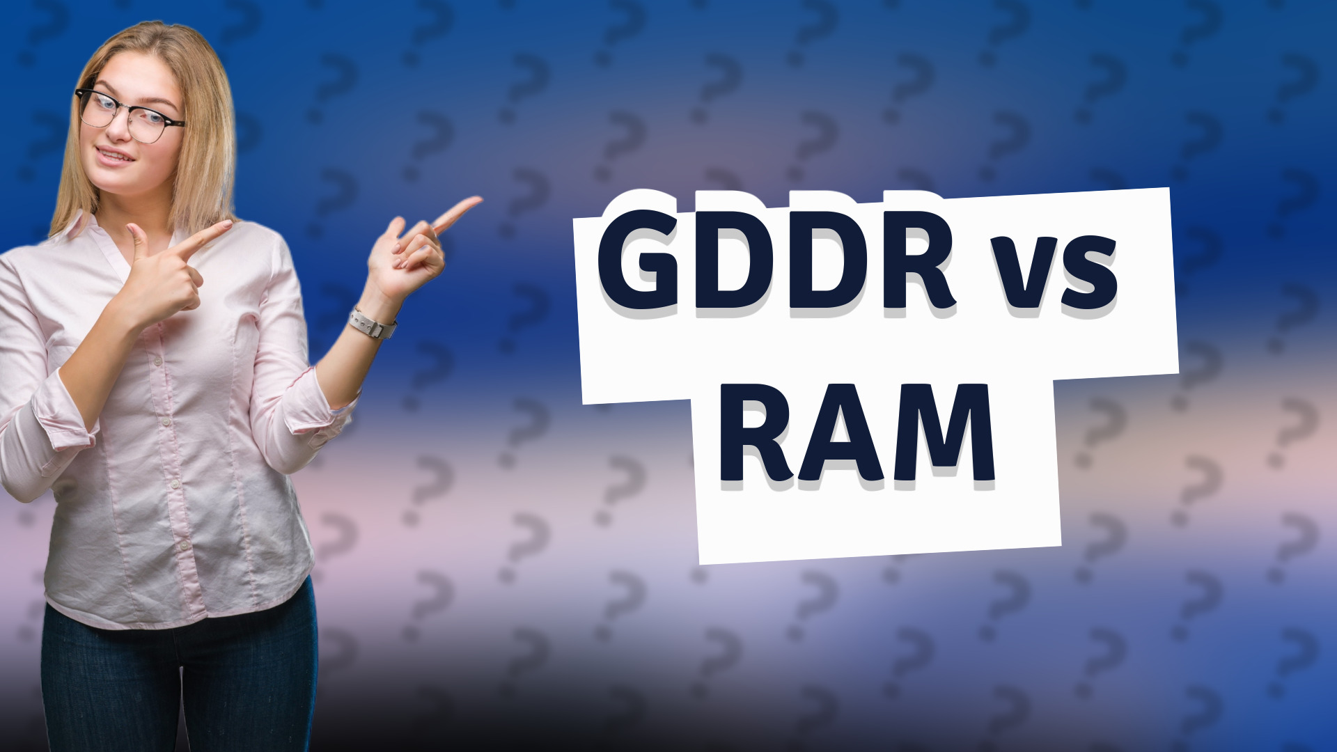GDDR vs RAM