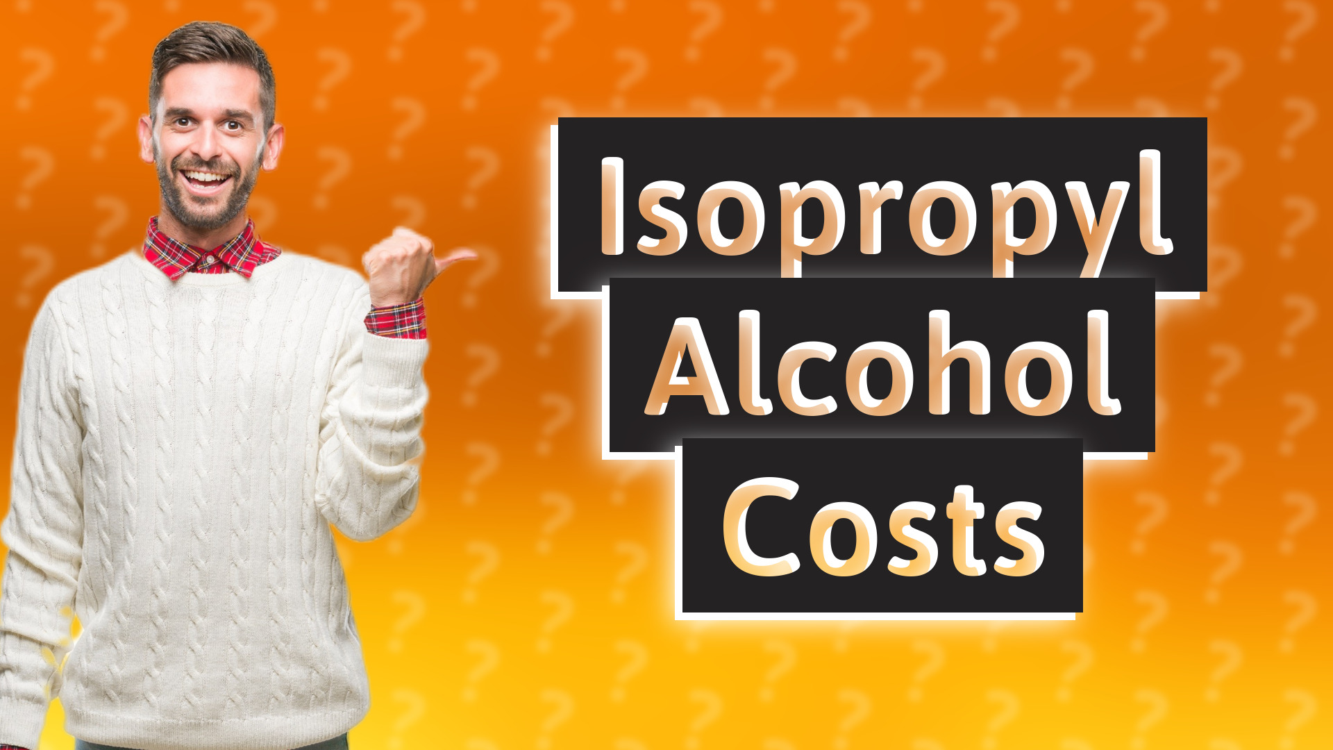 Isopropyl Alcohol Costs