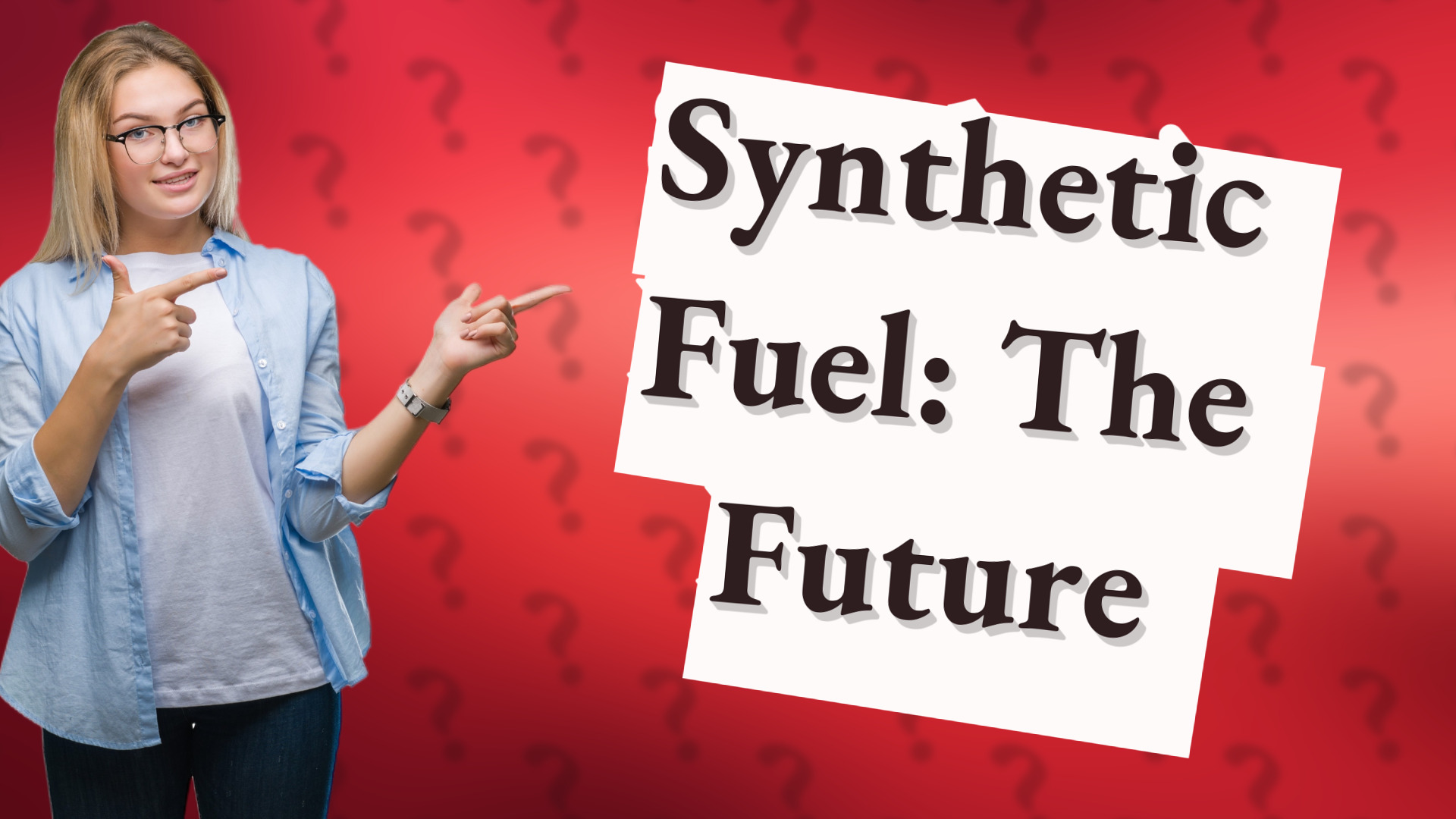 Synthetic Fuel: The Future