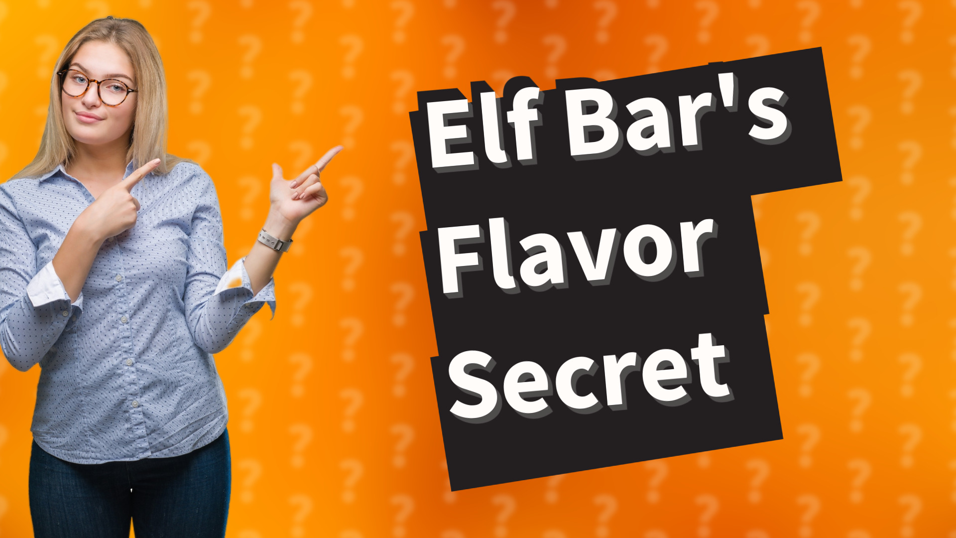 Elf Bar's Flavor Secret