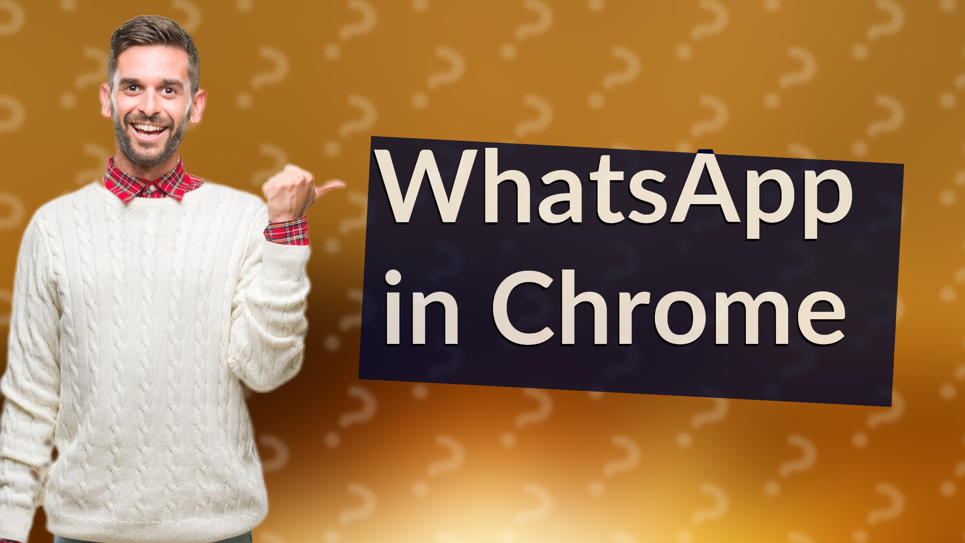 WhatsApp in Chrome