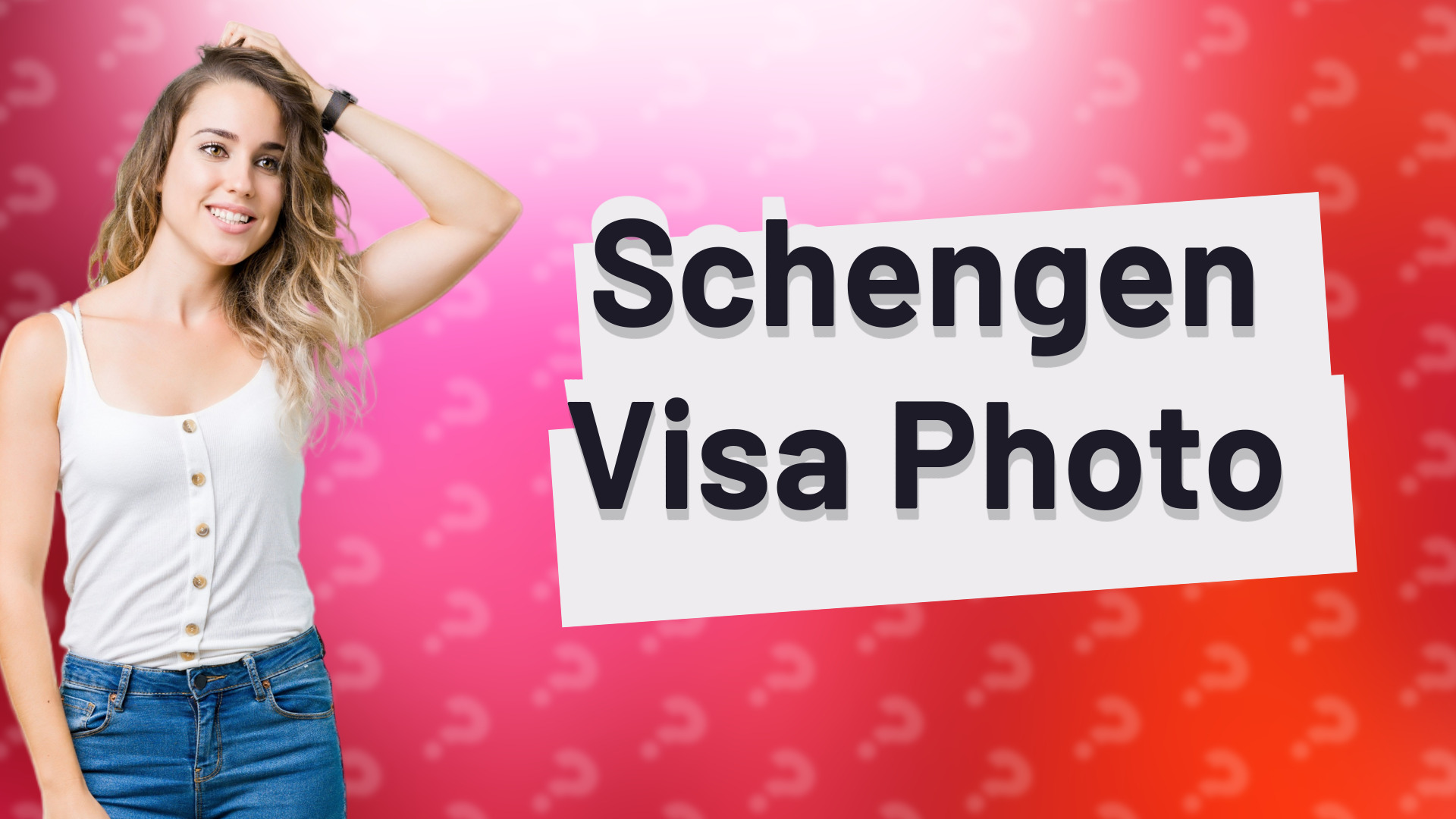Schengen Visa Photo