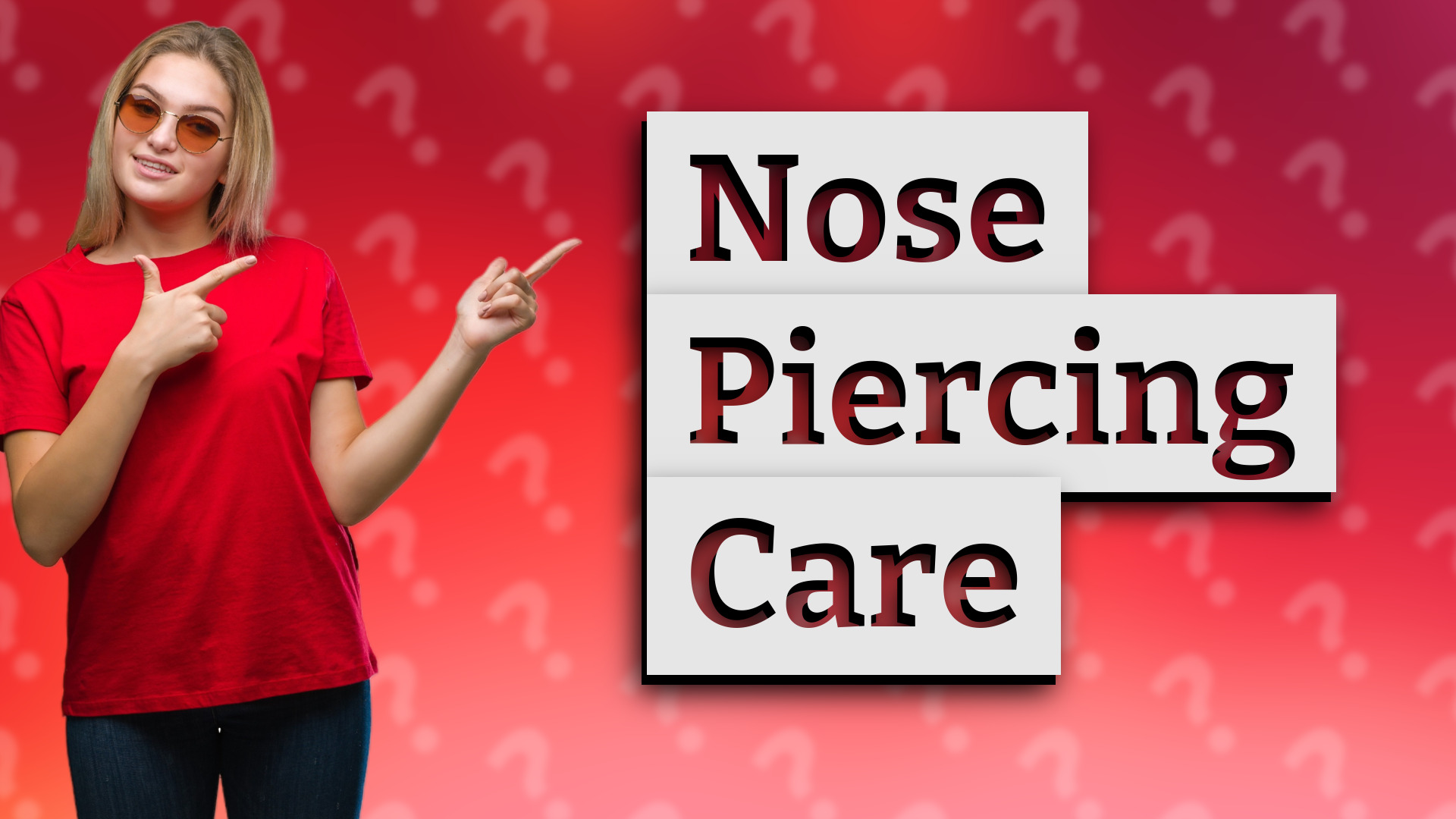 Nose Piercing Care