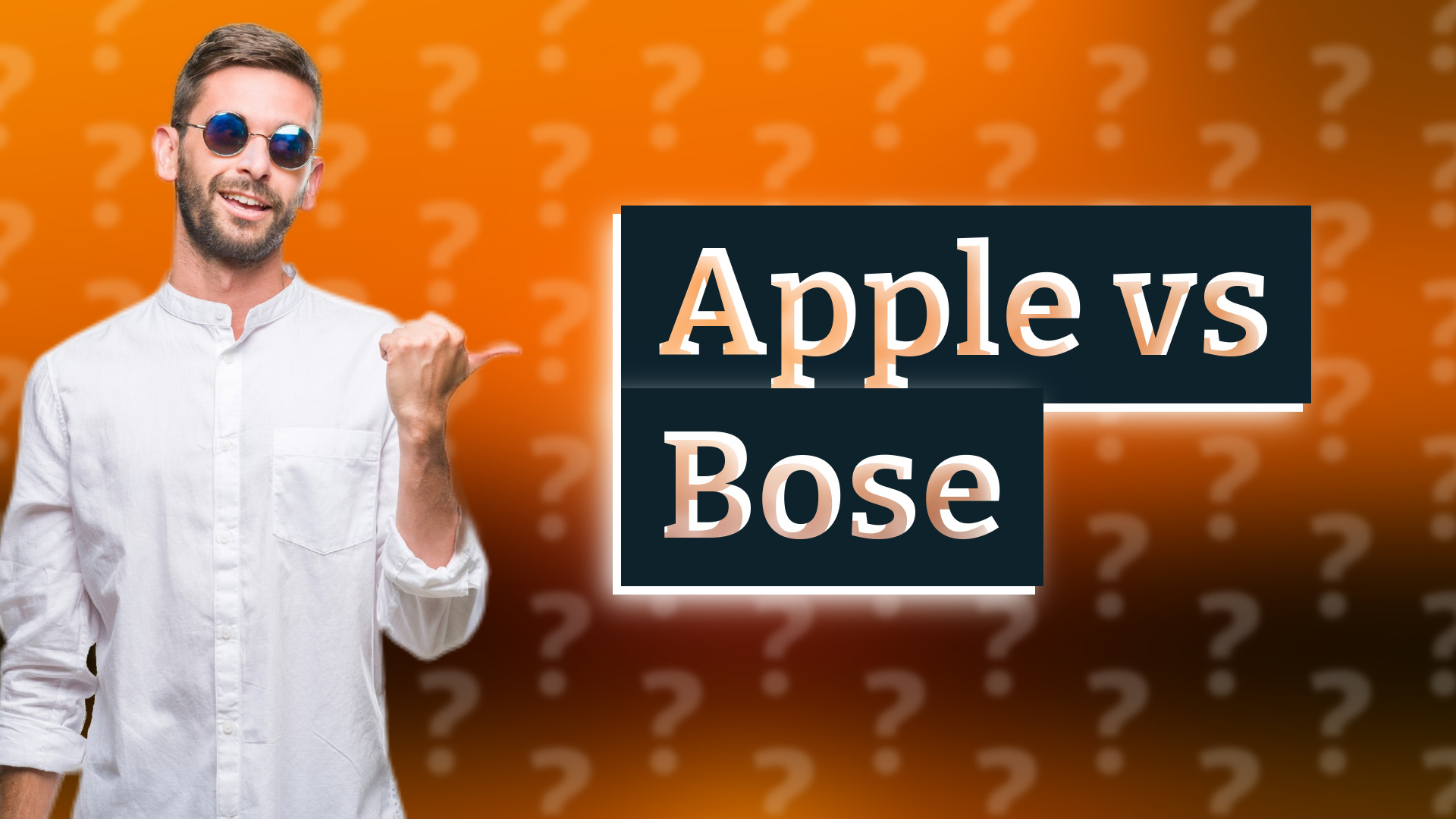 Apple vs Bose