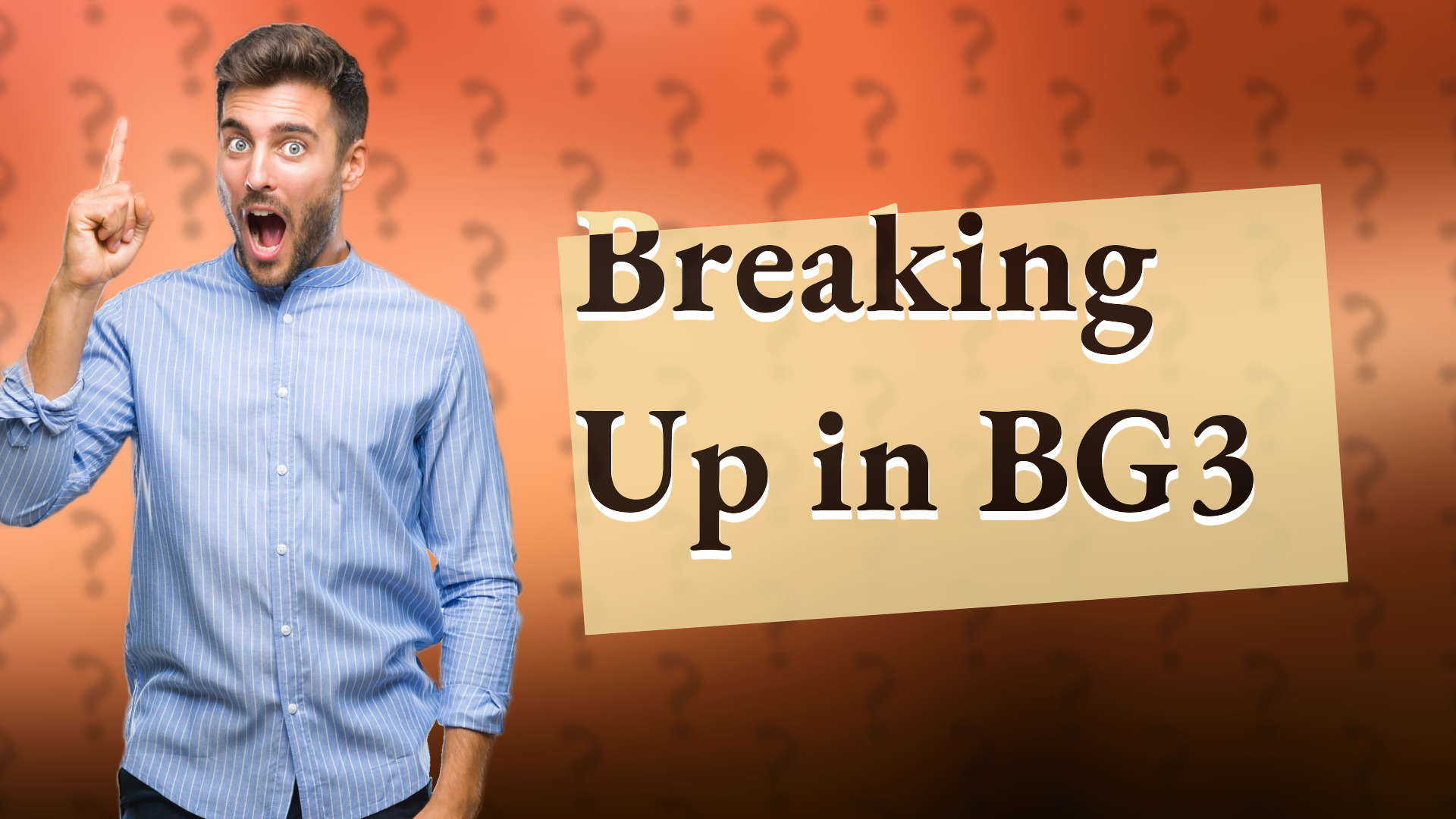 Breaking Up in BG3