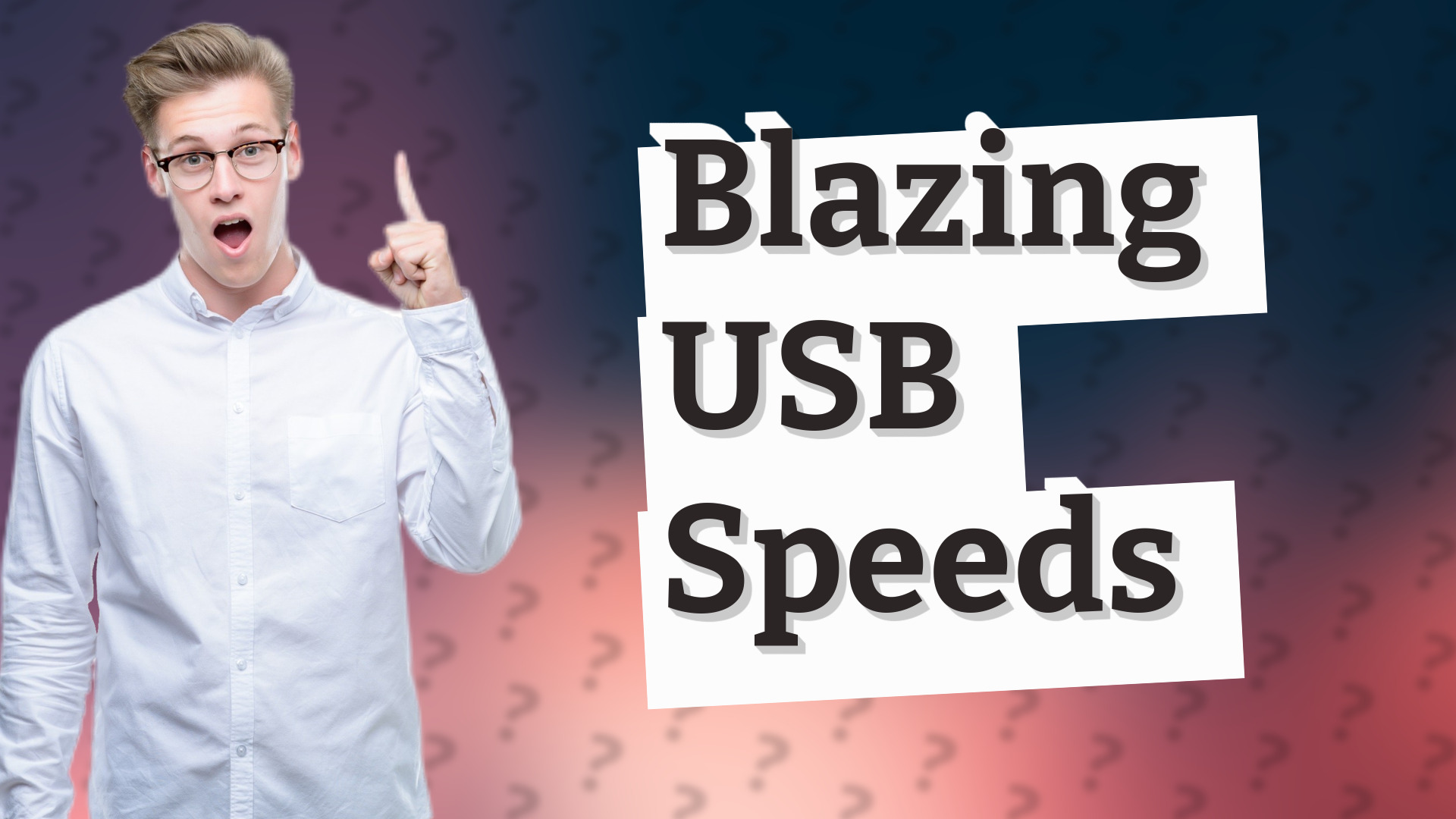 Blazing USB Speeds