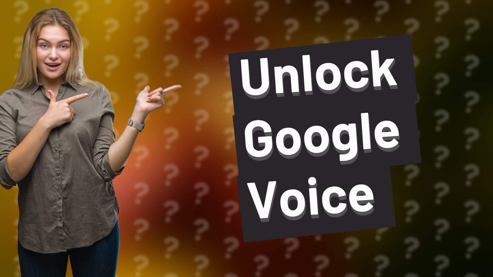 Unlock Google Voice