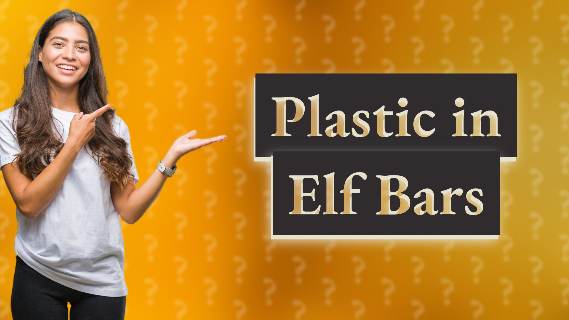 Plastic in Elf Bars
